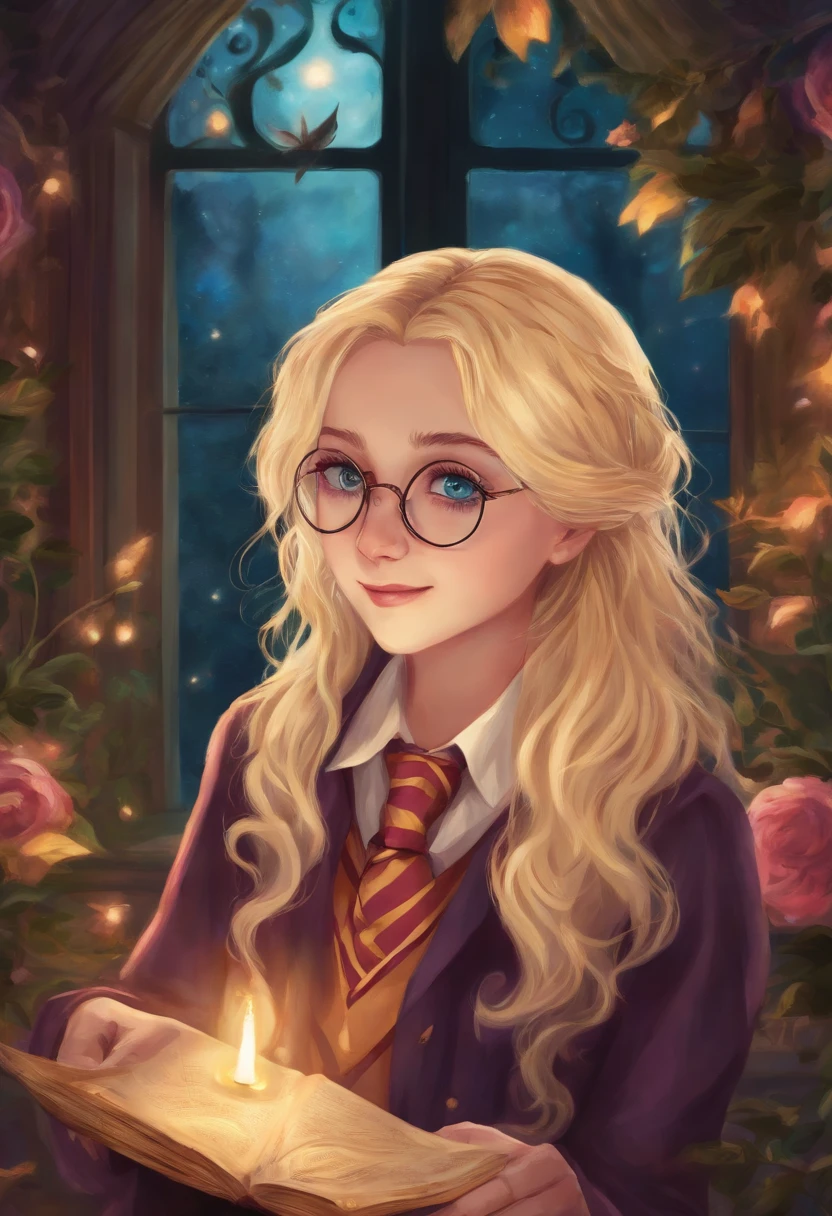 Luna lovegood, Harry potter, Anime