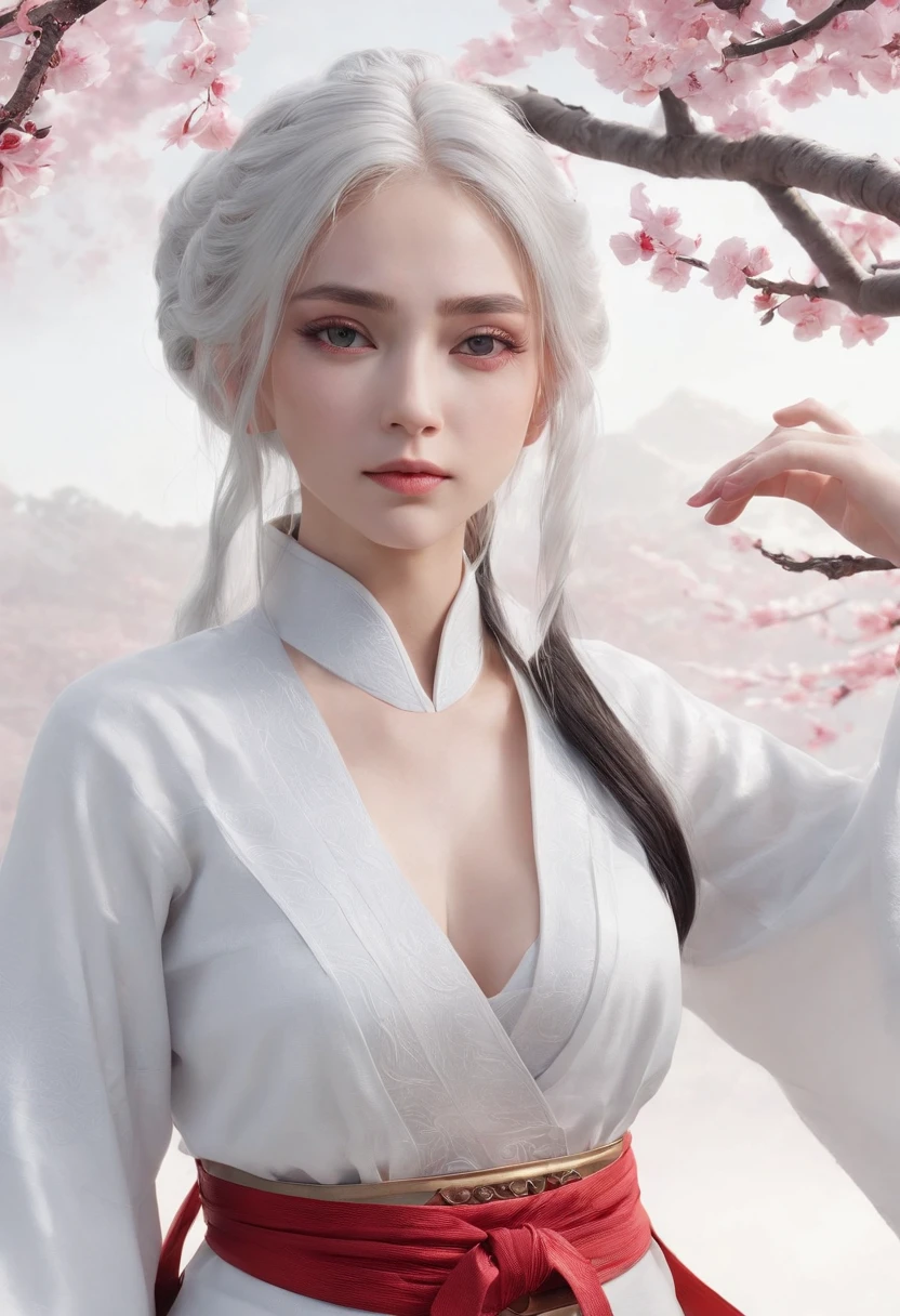 Excellent picture quality,Outstanding details, Prioritize details,Split close-up,Ride the dragon,High-tech robot dragon knight,she has a gentle and beautiful face,enhancer,allure,Futuristic city,nevando,Luna,Mechanically beautiful,Virtual Engine 5,Perfect detail,Octane rendering,Excellent picture quality,art stations,poster for,voluminous lighting,Very detailed faces,4k wallpaper,she has a gentle and beautiful face,Long flowing hair,pony tails,Fringed Hair Ornament,Dynamic perspective,White Hanfu,White gauze flying,Red belt,Sexy,The tradition of Chinese ink painting,surrounded by cloud,cherry blossom,fog atmosphere,Ride the white dragon,White dragon horn,dynamic viewing angle