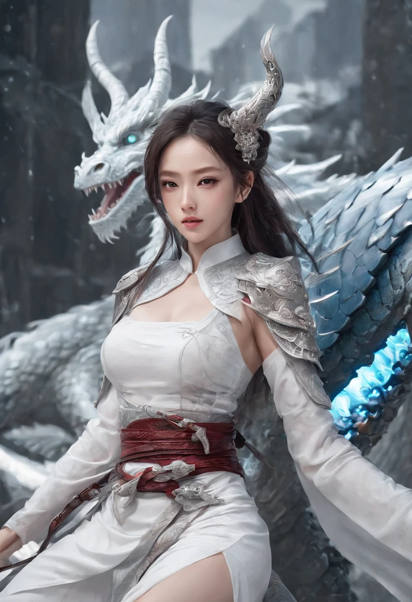 Cirilla Fiona Elen Riannon,Excellent picture quality,Outstanding details,超高分辨率,(Fidelity:1.4), Prioritize details,Split close-up,Ride the dragon,High-tech robot dragon knight,He has a gentle and beautiful face,((Blue and white flying semi-mechanical fuselage:1.8)),enhancer,allure,Futuristic city,nevando,Luna,Mechanically beautiful,Virtual Engine 5,Perfect detail,Octane rendering,Гипер HD,Excellent picture quality,Outstanding details,超高分辨率,(Fidelity:1.4), Prioritize details,Split close-up,Ride the dragon,High-tech robot dragon knight,He has a gentle and beautiful face,((Blue and white flying semi-mechanical fuselage:1.8)),enhancer,allure,Futuristic city,nevando,Luna,Mechanically beautiful,Virtual Engine 5,Perfect detail,Octane rendering,Гипер HD,动态照明,art stations,poster for,voluminous lighting,Very detailed faces,4k wallpaper,He has a gentle and beautiful face,Long flowing hair,pony tails,Fringed Hair Ornament,Dynamic perspective,White Hanfu,White gauze flying,Red belt,Sexy,The tradition of Chinese ink painting,surrounded by cloud,cherry blossom,fog atmosphere,Ride the white dragon,White dragon horn,dynamic viewing angle,电影灯光