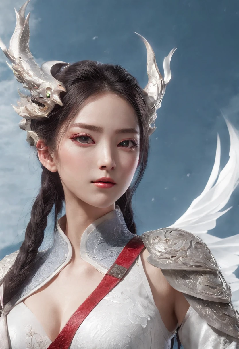 Cirilla Fiona Elen Riannon,Excellent picture quality,Outstanding details,超高分辨率,(Fidelity:1.4), Prioritize details,Split close-up,Ride the dragon,High-tech robot dragon knight,He has a gentle and beautiful face,((Blue and white flying semi-mechanical fuselage:1.8)),enhancer,allure,Futuristic city,nevando,Luna,Mechanically beautiful,Virtual Engine 5,Perfect detail,Octane rendering,Гипер HD,Excellent picture quality,Outstanding details,超高分辨率,(Fidelity:1.4), Prioritize details,Split close-up,Ride the dragon,High-tech robot dragon knight,He has a gentle and beautiful face,((Blue and white flying semi-mechanical fuselage:1.8)),enhancer,allure,Futuristic city,nevando,Luna,Mechanically beautiful,Virtual Engine 5,Perfect detail,Octane rendering,Гипер HD,动态照明,art stations,poster for,voluminous lighting,Very detailed faces,4k wallpaper,He has a gentle and beautiful face,Long flowing hair,pony tails,Fringed Hair Ornament,Dynamic perspective,White Hanfu,White gauze flying,Red belt,Sexy,The tradition of Chinese ink painting,surrounded by cloud,cherry blossom,fog atmosphere,Ride the white dragon,White dragon horn,dynamic viewing angle,电影灯光