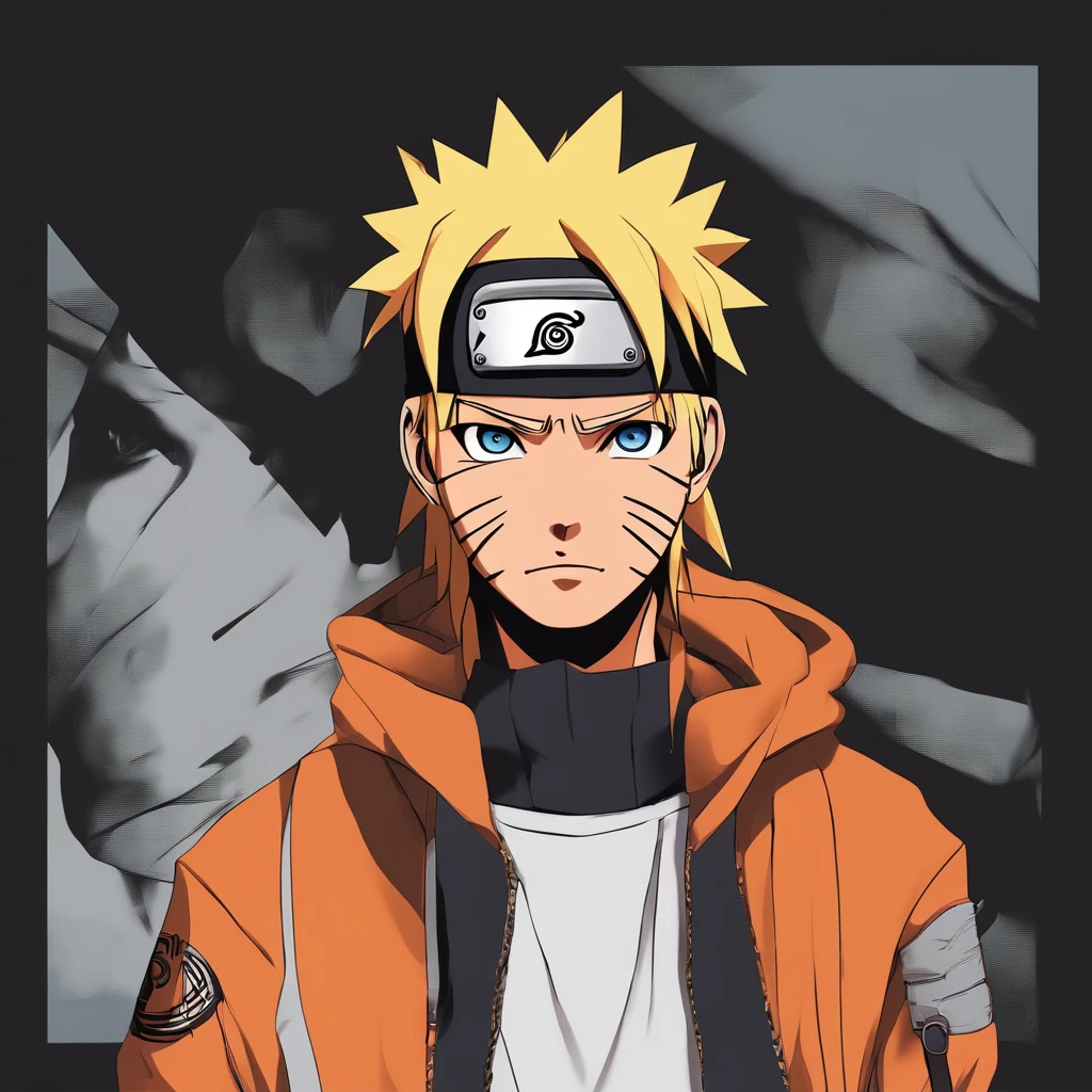 score_9, score_8_up, score_7_up, looking at viewer,  BREAK
colored_narutomanga_ownwaifu, 
male focus, 1boy, spiked hair, uzumaki naruto, blonde hair, konohagakure symbol, blue eyes, long sleeves, whisker markings, ninja
(contrapposto, hand on hip), manga cover, 
<lora:PONYXL_NarutoMangaColored_ownwaifu:0.95>,