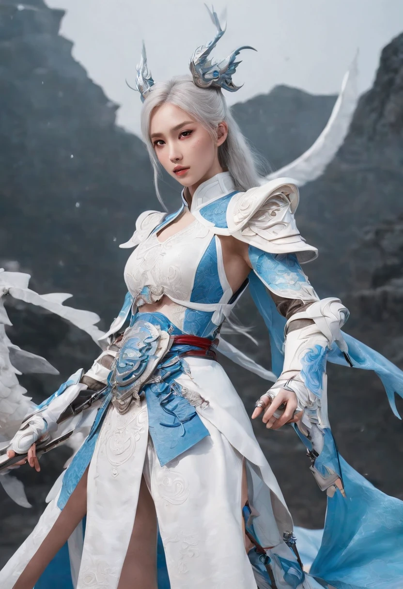 Cirilla Fiona Elen Riannon,Excellent picture quality,Outstanding details,超高分辨率,(Fidelity:1.4), Prioritize details,Split close-up,Ride the dragon,High-tech robot dragon knight,He has a gentle and beautiful face,((Blue and white flying semi-mechanical fuselage:1.8)),enhancer,allure,Futuristic city,nevando,Luna,Mechanically beautiful,Virtual Engine 5,Perfect detail,Octane rendering,Гипер HD,Excellent picture quality,Outstanding details,超高分辨率,(Fidelity:1.4), Prioritize details,Split close-up,Ride the dragon,High-tech robot dragon knight,He has a gentle and beautiful face,((Blue and white flying semi-mechanical fuselage:1.8)),enhancer,allure,Futuristic city,nevando,Luna,Mechanically beautiful,Virtual Engine 5,Perfect detail,Octane rendering,Гипер HD,动态照明,art stations,poster for,voluminous lighting,Very detailed faces,4k wallpaper,He has a gentle and beautiful face,Long flowing hair,pony tails,Fringed Hair Ornament,Dynamic perspective,White Hanfu,White gauze flying,Red belt,Sexy,The tradition of Chinese ink painting,surrounded by cloud,cherry blossom,fog atmosphere,Ride the white dragon,White dragon horn,dynamic viewing angle,电影灯光