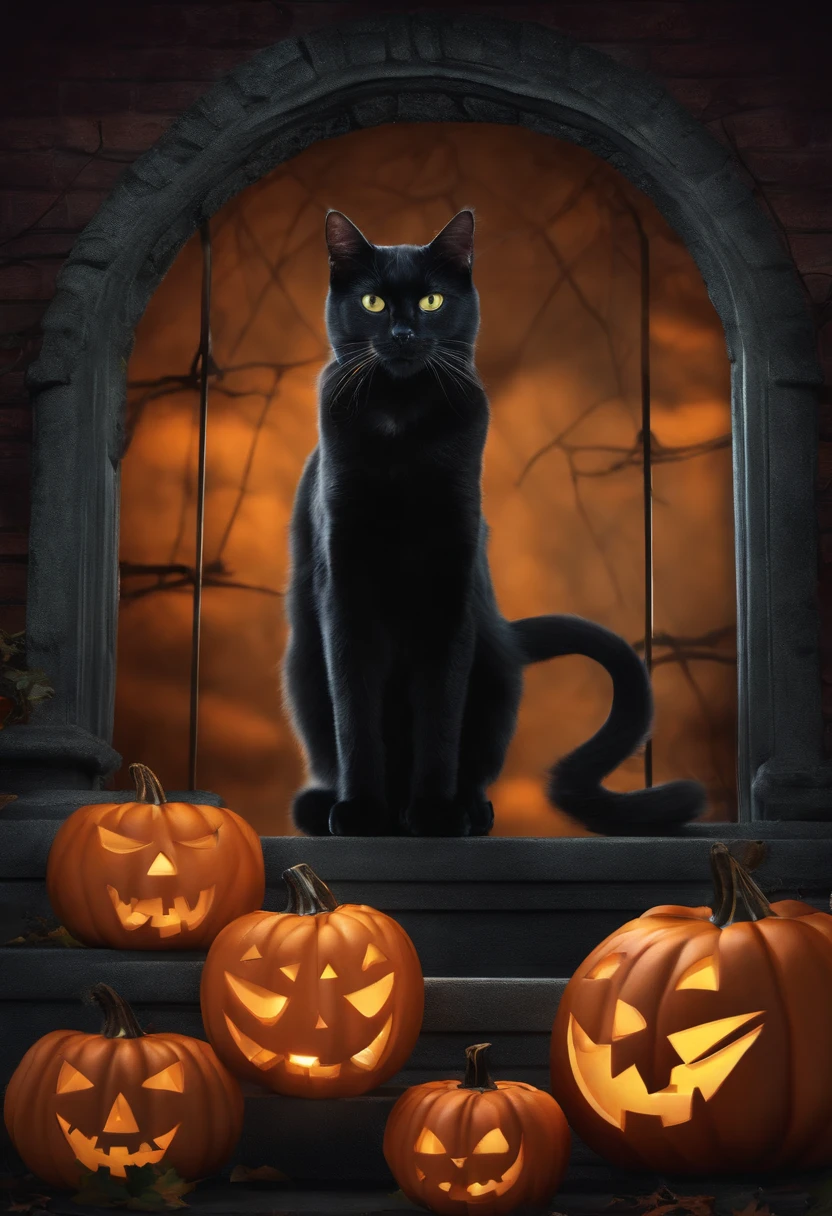 Cat Halloween Party