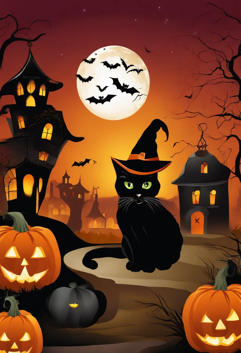 Cat Halloween Party