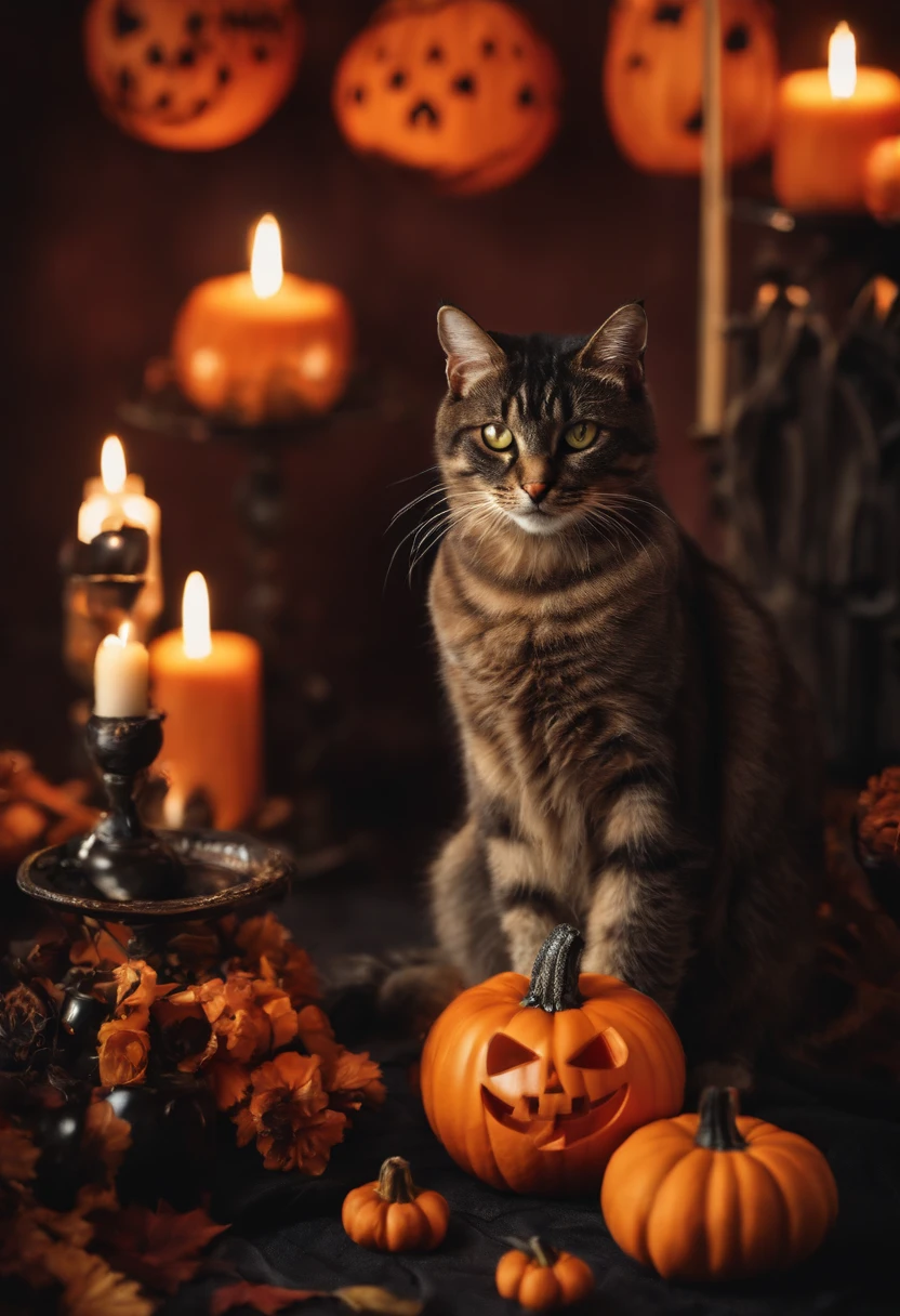 Cat Halloween Party