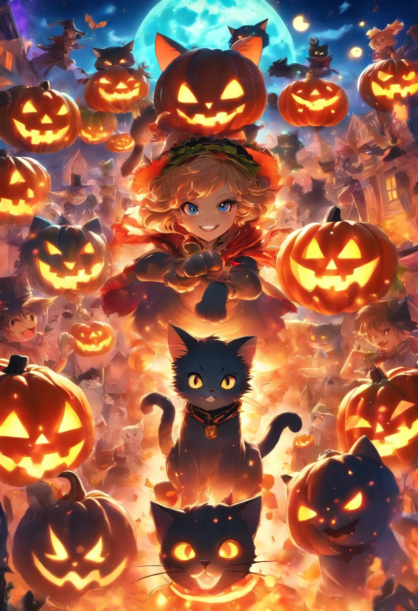 Cat Halloween Party
