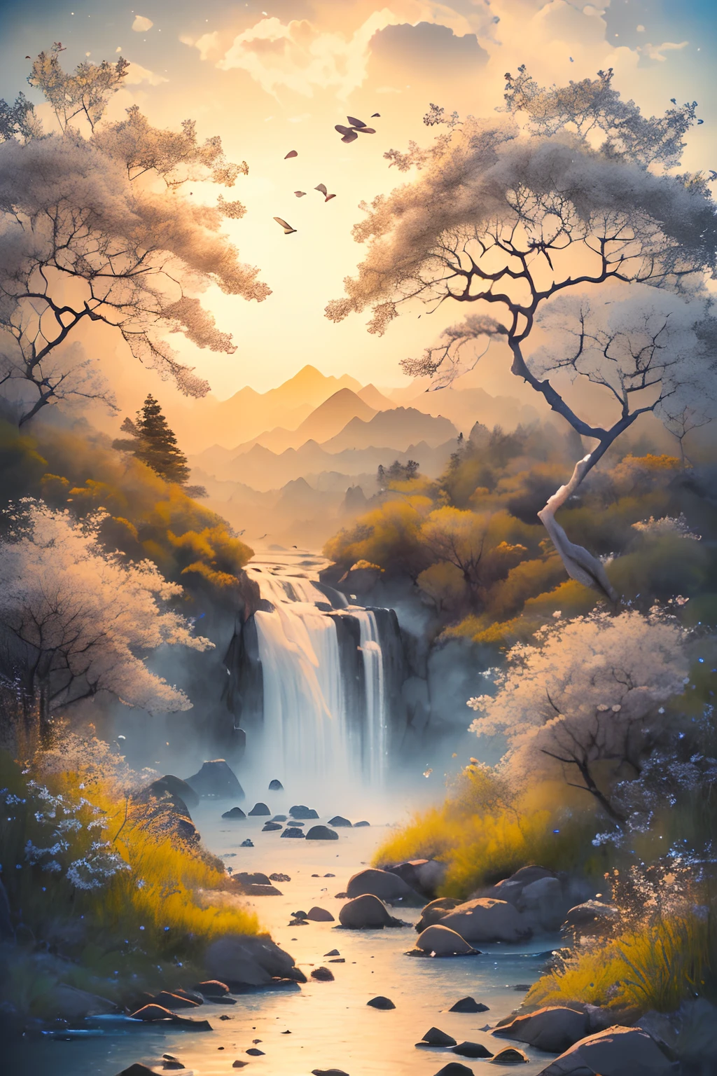 (best quality,4k,8k,highres,masterpiece:1.2),ultra-detailed,(realistic,photorealistic,photo-realistic:1.37),white background,scenery,ink,olive trees, olives, illustration,vivid colors,pen and ink technique,detailed landscape