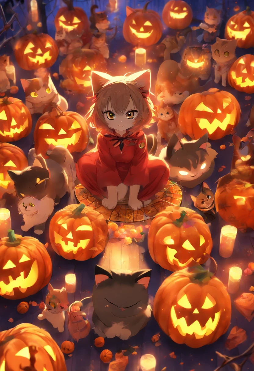 Cat Halloween Party