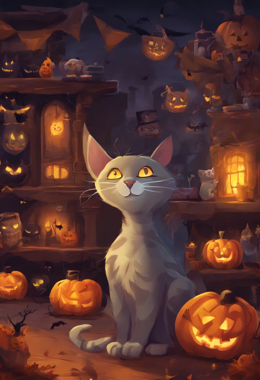Cat Halloween Party