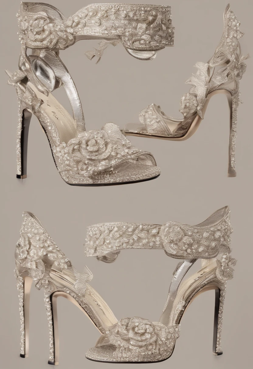 A pair of Chanel heels