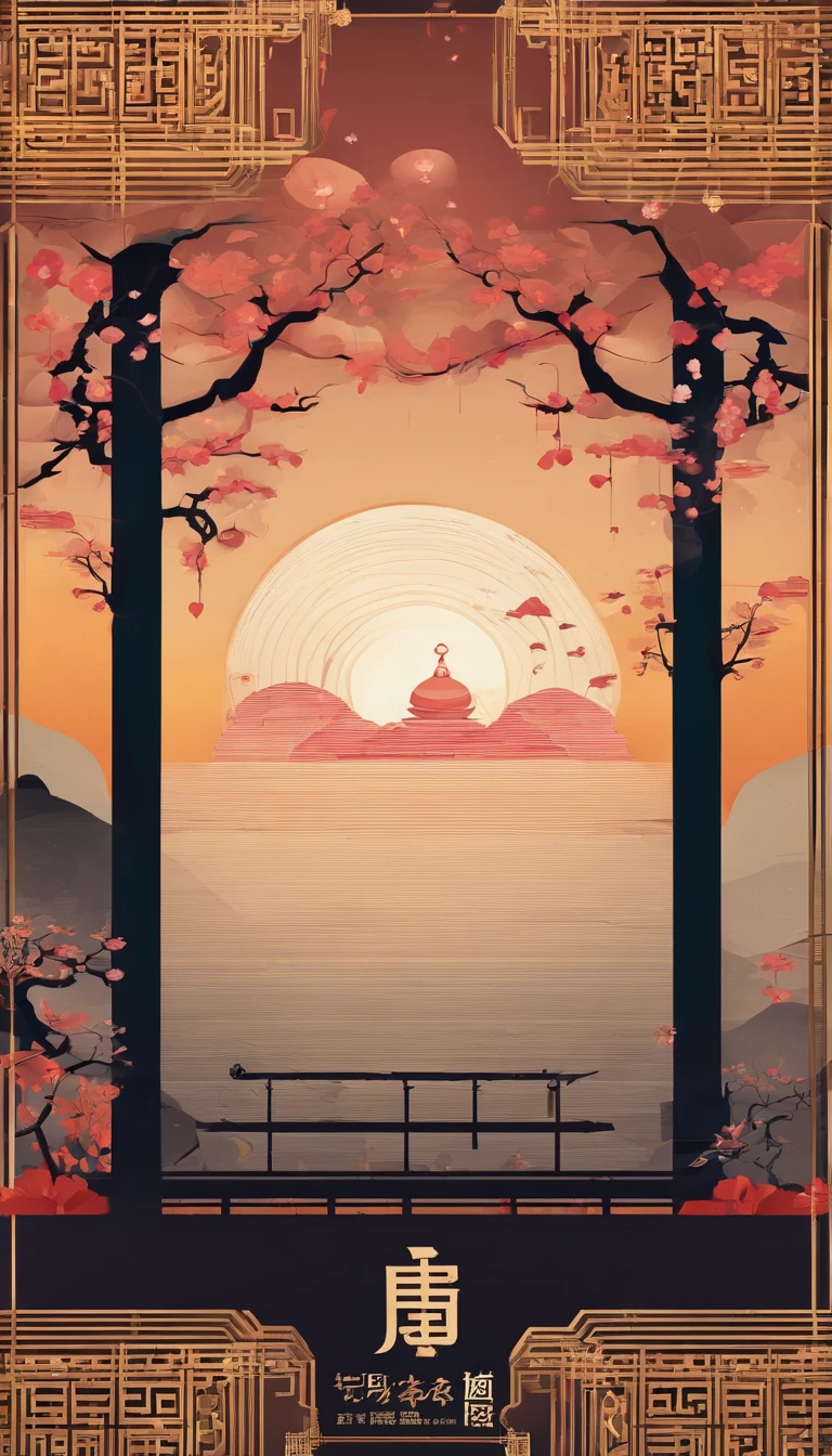 4K,Graphic design,Geometric composition,during night,Huge Full Moon,A small amount of smoke,Cans,A small amount of Cantonese egg yolk mooncakes, Mooncake size, poster for, Fresh style background, Attractive,Ultra HD,tmasterpiece,romanticism lain, Minimalism, Close-up, 8K,ccurate, Best quality, hyper HD