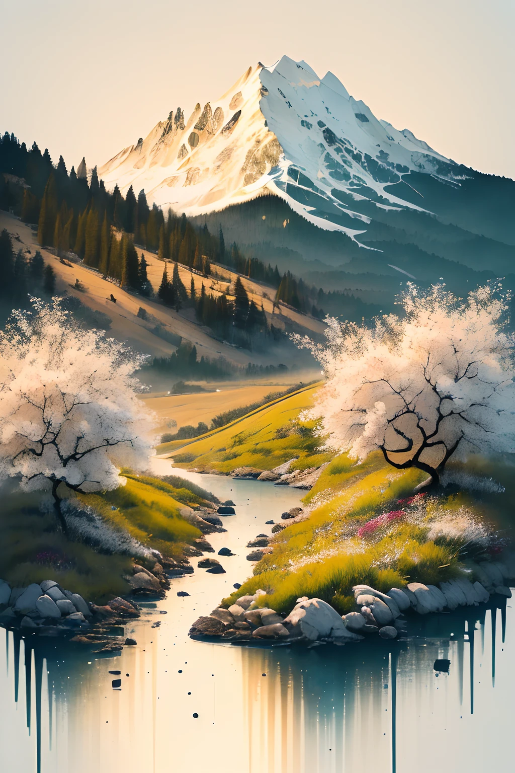(best quality,4k,8k,highres,masterpiece:1.2),ultra-detailed,(realistic,photorealistic,photo-realistic:1.37),white background,scenery,ink,olive trees, olives, illustration,vivid colors,pen and ink technique,detailed landscape