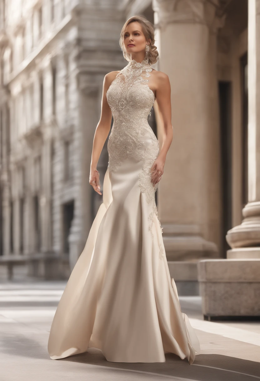 A stylish dress