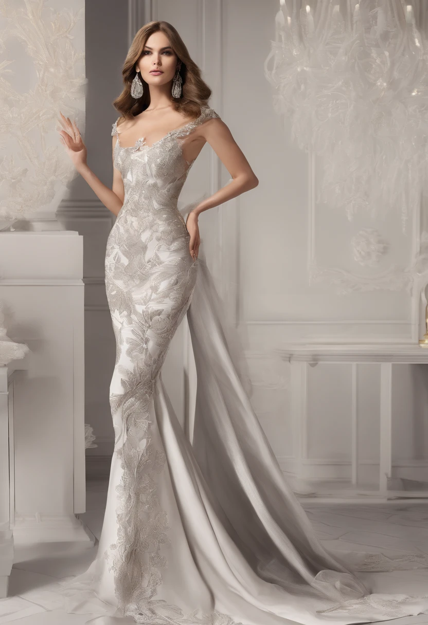 A stylish dress,realistic detail