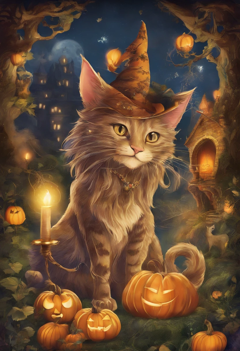 Cat Halloween Party