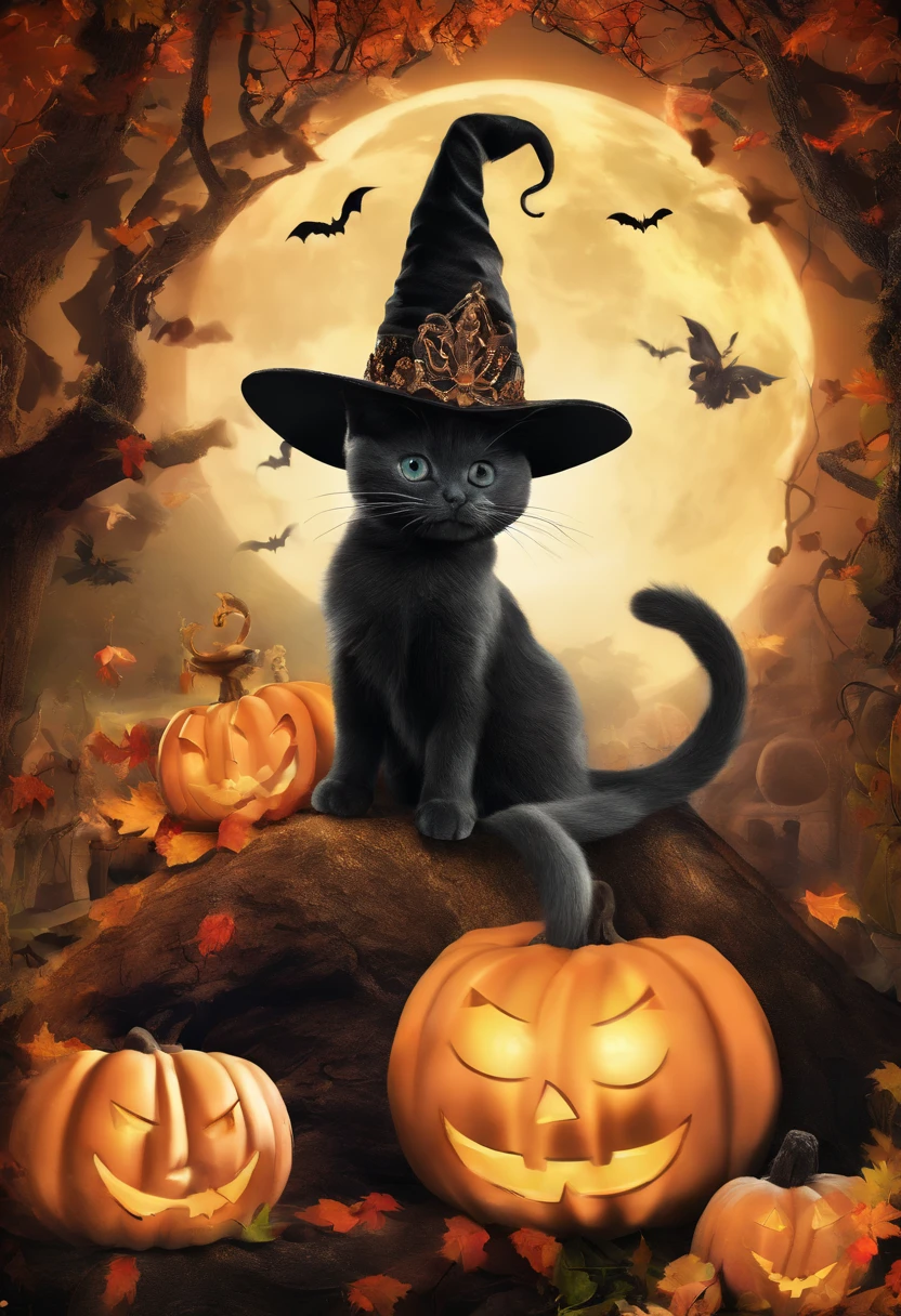 Cat Halloween Party