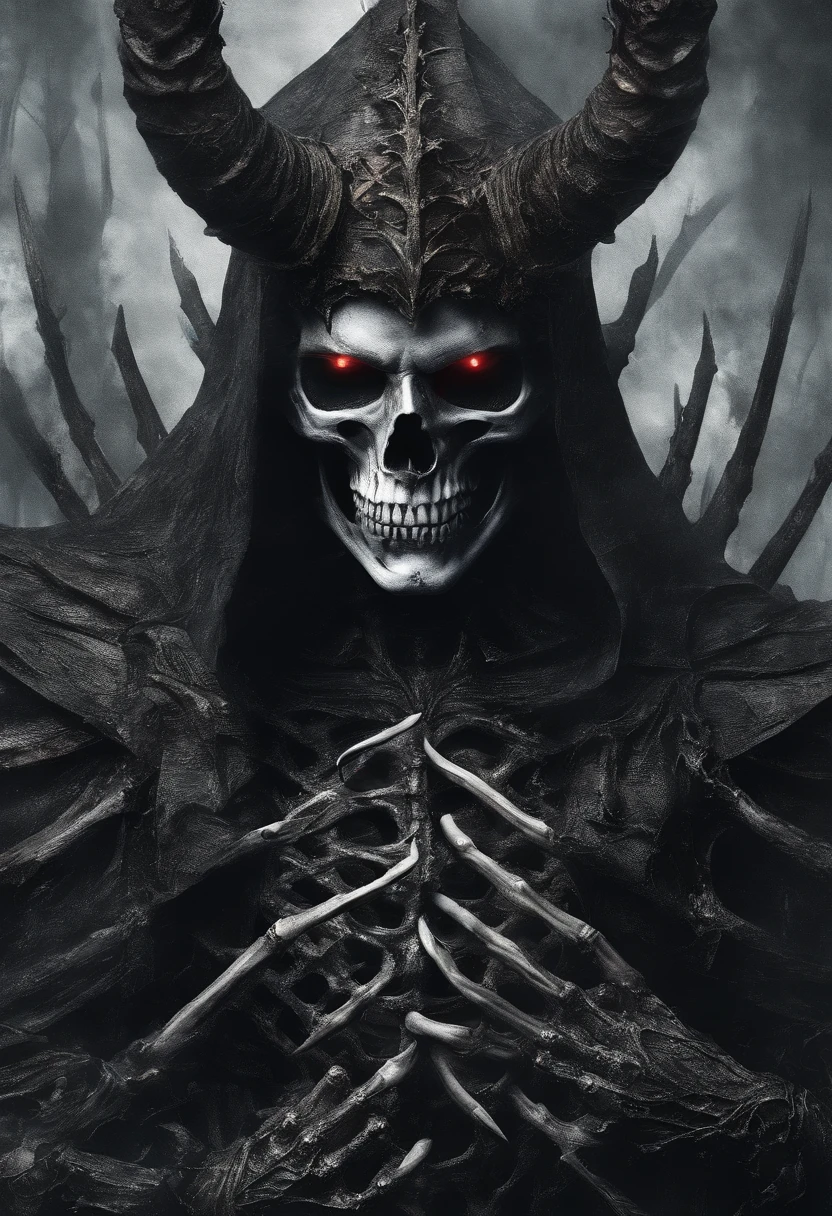 warrior lich, Necromancy,  4@C65,  knight, wisdom, horror, fantasy, die, under mortal,  immortal, scare, scull, dark magic, zombie, skeletal, frozen, frozen sword in blood, masterpiece, epic, realistic, intricate detailed, powerful, sacrifice, full iron armor