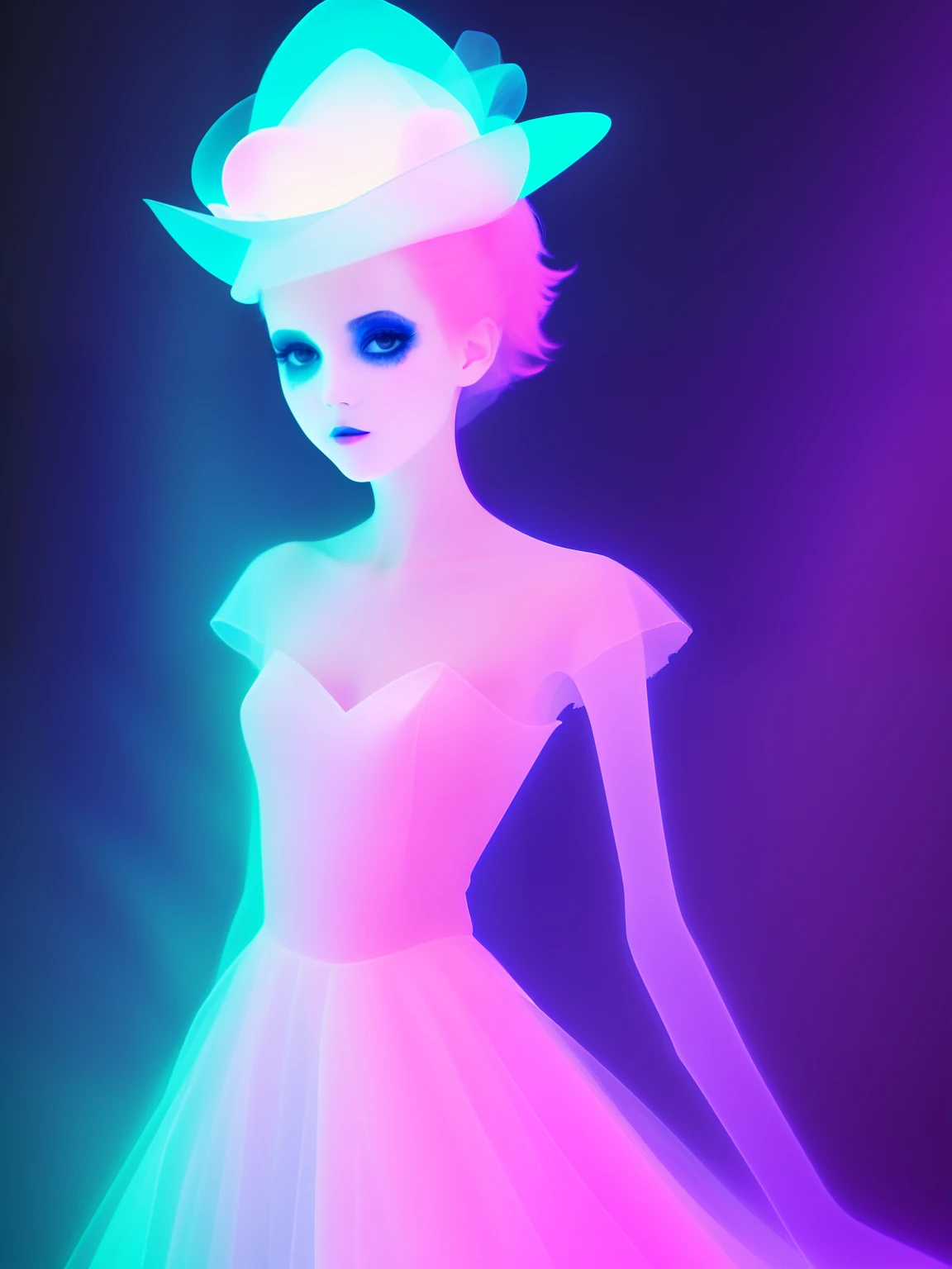 Ghostly being