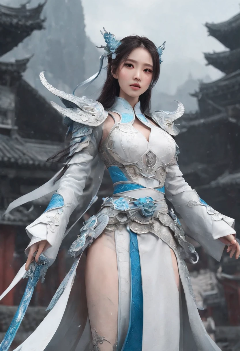 Cirilla Fiona Elen Riannon,Excellent picture quality,Outstanding details,超高分辨率,(Fidelity:1.4), Prioritize details,Split close-up,Ride the dragon,High-tech robot dragon knight,He has a gentle and beautiful face,((Blue and white flying semi-mechanical fuselage:1.8)),enhancer,allure,Futuristic city,nevando,Luna,Mechanically beautiful,Virtual Engine 5,Perfect detail,Octane rendering,Гипер HD,Excellent picture quality,Outstanding details,超高分辨率,(Fidelity:1.4), Prioritize details,Split close-up,Ride the dragon,High-tech robot dragon knight,He has a gentle and beautiful face,((Blue and white flying semi-mechanical fuselage:1.8)),enhancer,allure,Futuristic city,nevando,Luna,Mechanically beautiful,Virtual Engine 5,Perfect detail,Octane rendering,Гипер HD,动态照明,art stations,poster for,voluminous lighting,Very detailed faces,4k wallpaper,He has a gentle and beautiful face,Long flowing hair,pony tails,Fringed Hair Ornament,Dynamic perspective,White Hanfu,White gauze flying,Red belt,Sexy,The tradition of Chinese ink painting,surrounded by cloud,cherry blossom,fog atmosphere,Ride the white dragon,White dragon horn,dynamic viewing angle,电影灯光