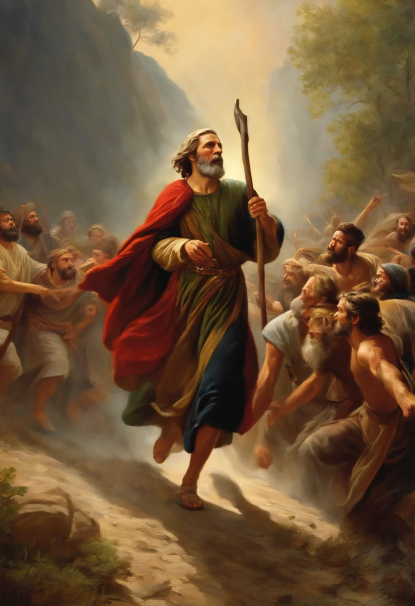 prophet Elisha, IS CHASED BY 42 MEN, IN AN AREA WITH A WOOD