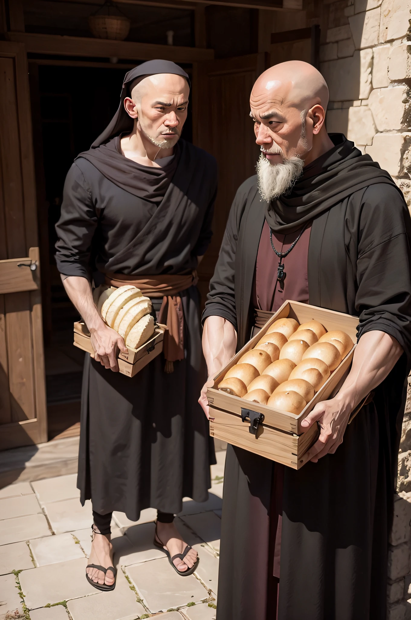 two monks