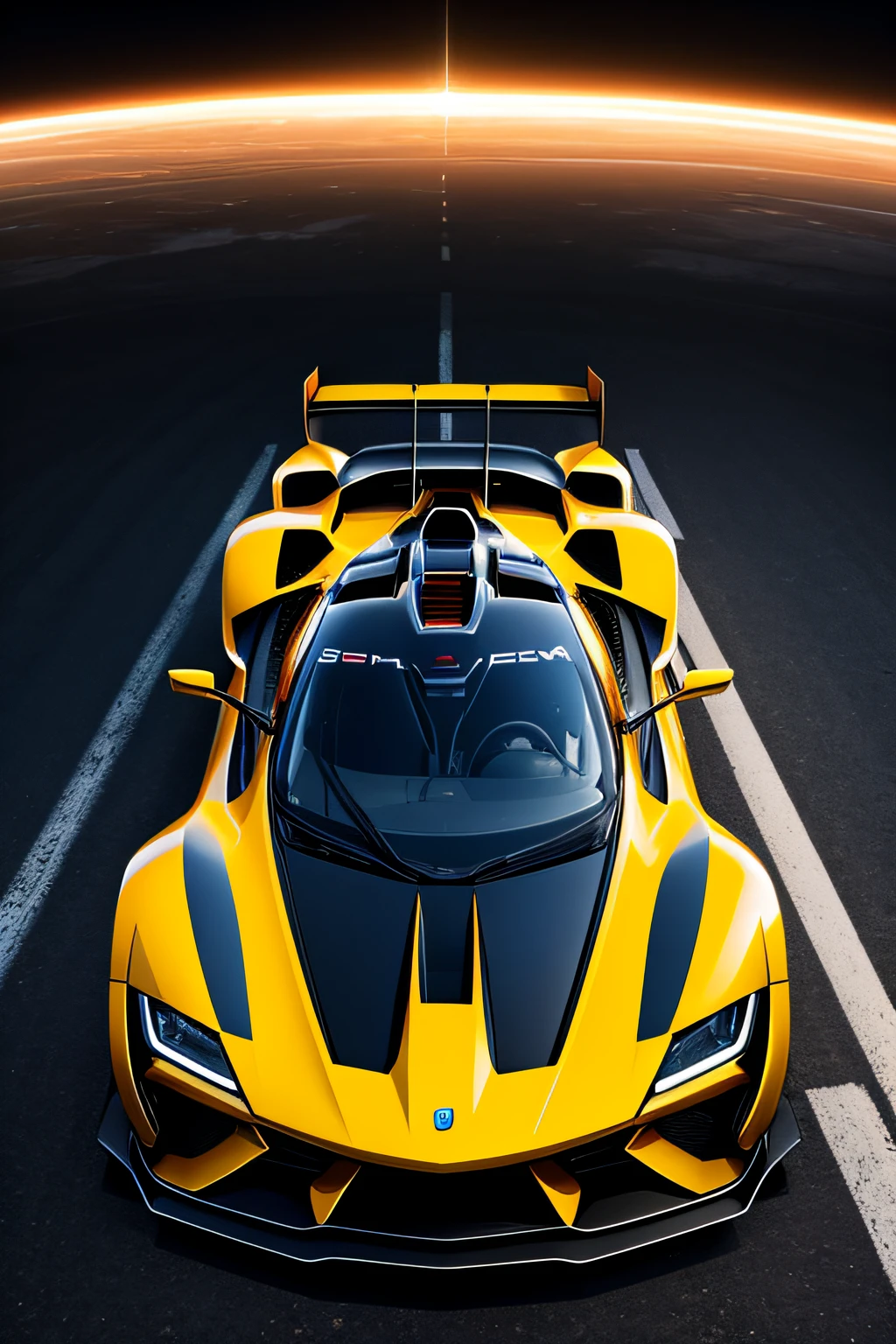 space sportcar