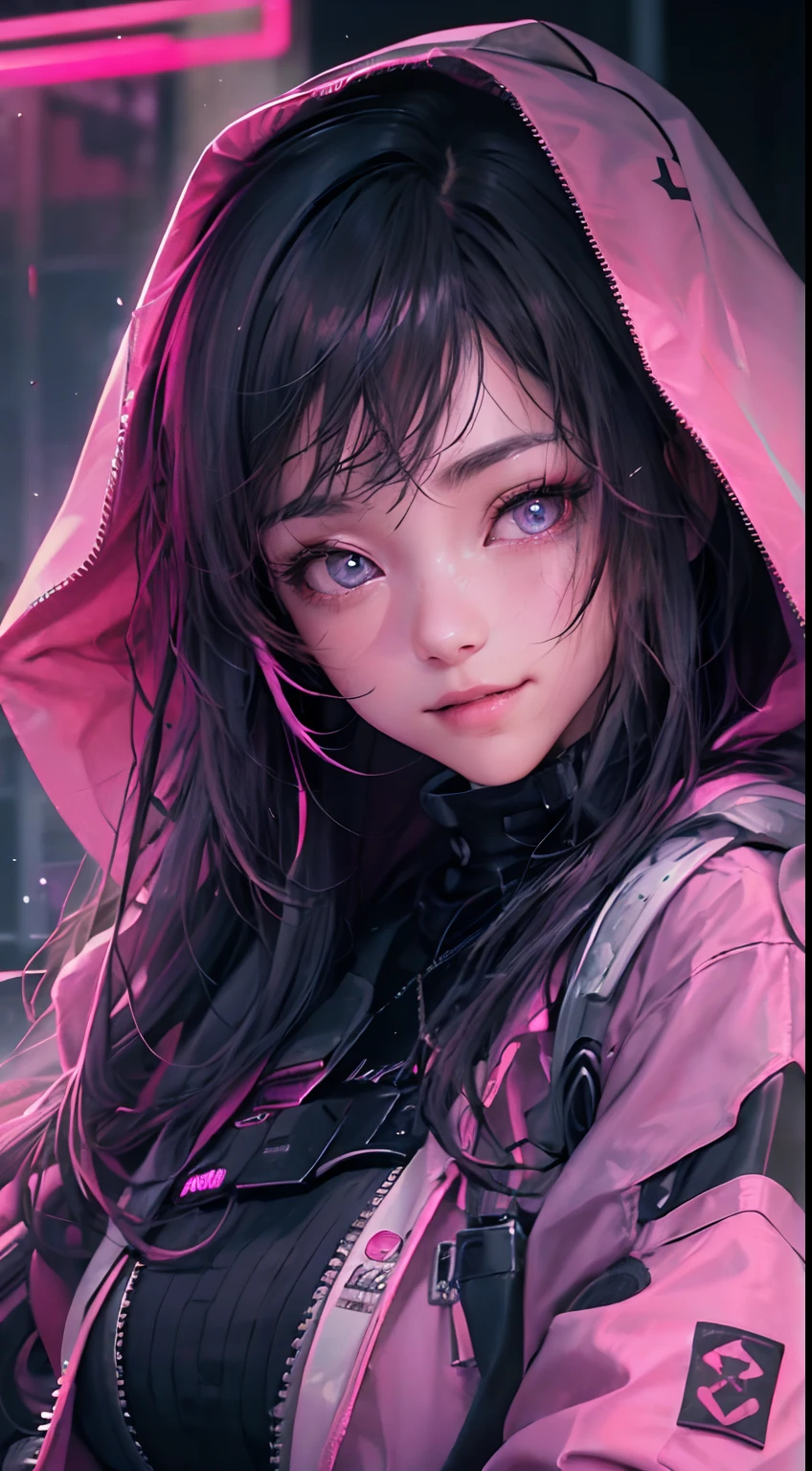 [(nsfw:1): :0.9]、(highest quality、4k、masterpiece :1.3)、Beautiful woman、1 girl、sexy :1.1、dark brown hair:1.1、(wet in the rain、wet in the rain、wet body :1.2) 、white tank top、highly detailed face、detailed lips、detailed eyes、double eyelid、eremite_scorching_loremaster pink hairと茶色の赤いマントを着た女性、Pause、((red blindfold))、black pantyhose、black gloves、Removable sleeves、gem、[[lipstick]]、thighs、pink hair、drill hair、asymmetrical hair、brown hood