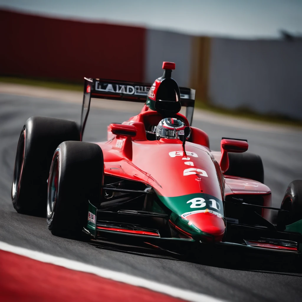 La mejor calidad,Ultra detallado,realista:1.37,Formula cars,插圖,profesional,foco nítido,vivid colors,Studio lighting,logotipo