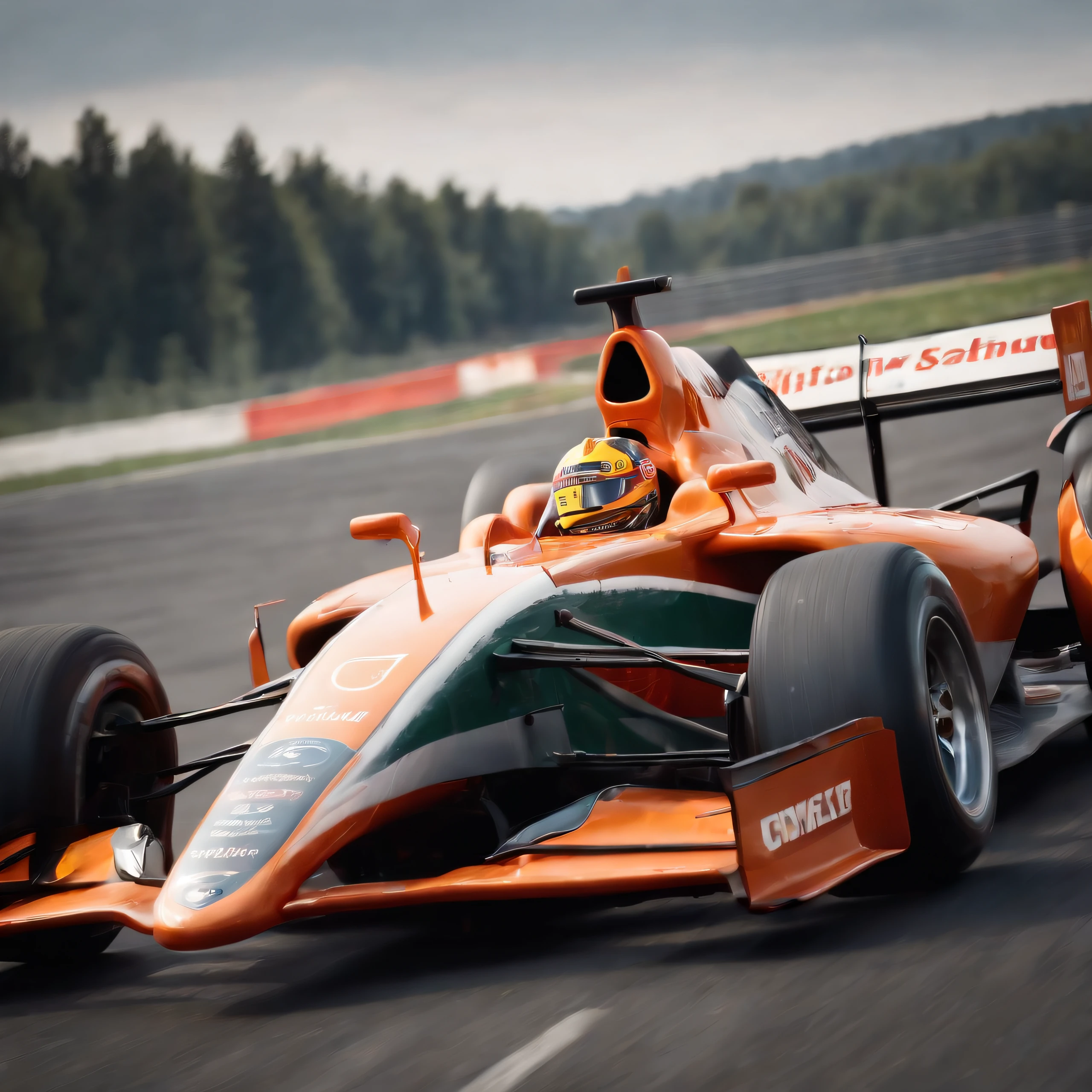 (best quality,ultra-detailed,realistic:1.37),Formula cars,illustration,professional,Sharp focus,vivid colors,studio lighting.
