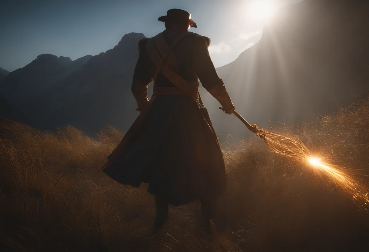 master part, melhor qualidade:1.3), (ultra-detalhado:1.3),Bete (In): Guimel (gimel): Guimel (gimel): Uma imagem de uma corda, simbolizando a bondade e sustento de Deus., Cinematic lighting, (((shining light particles))), Dynamic angle,