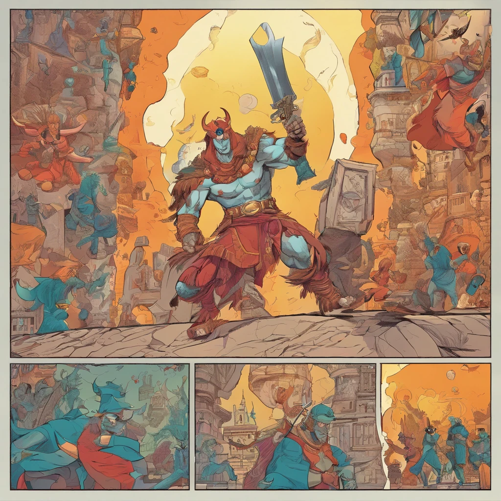 hell boy, midshot, (cel-shading style:1.3), centered image, ultra detailed illustration, posing, (tetradic colors), inkpunk, (ink lines:1.1), strong outlines, art by MSchiffer, bold traces, unframed, high contrast, (cel-shaded:1.1), vector, 32k resolution, best quality, flat colors, flat lights