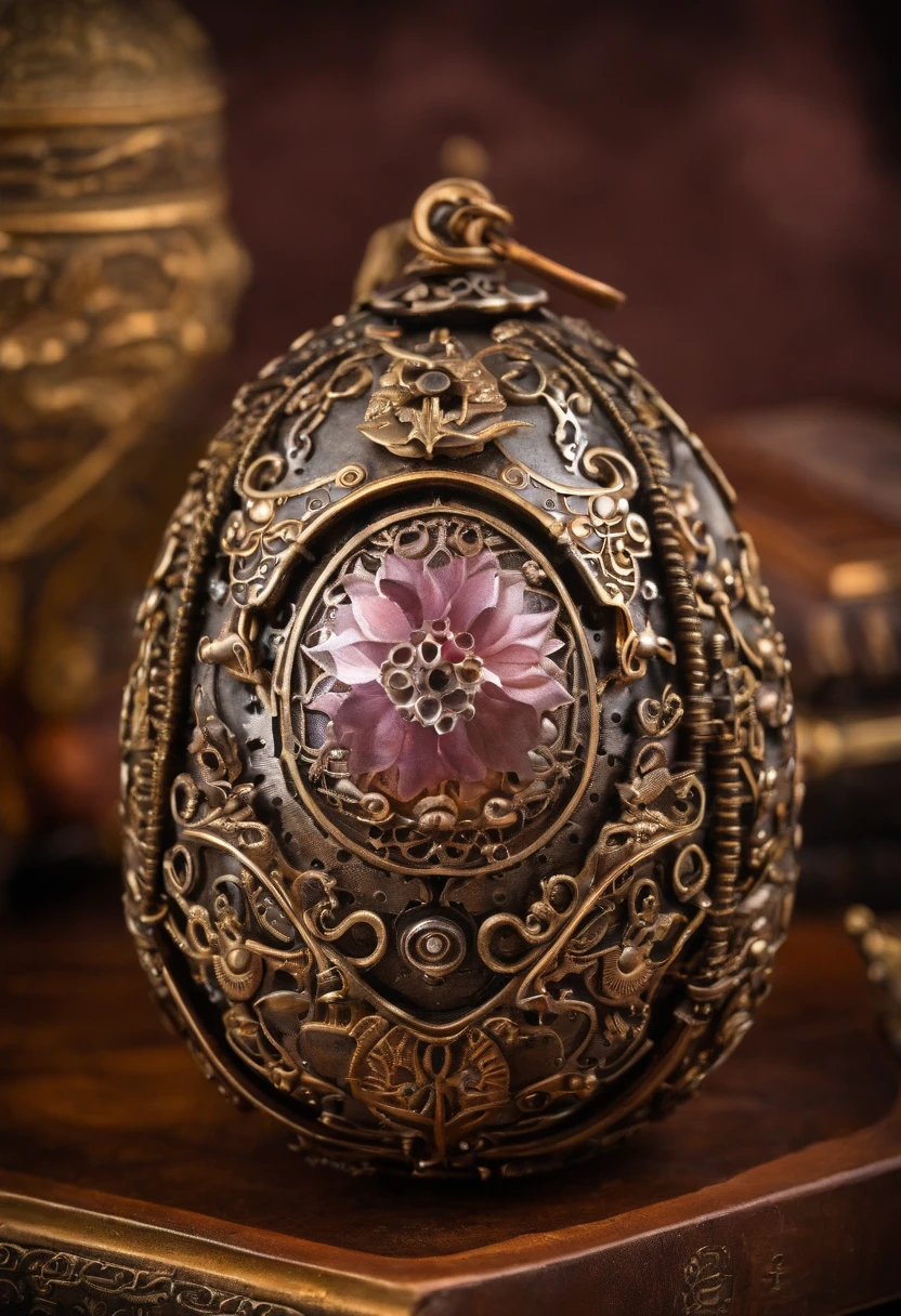 Bejeweled crystal sakura egg