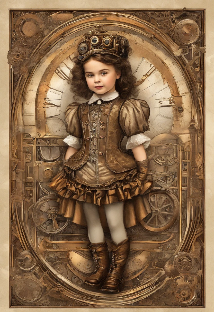 A  daughter wearing a shiny twilight dress