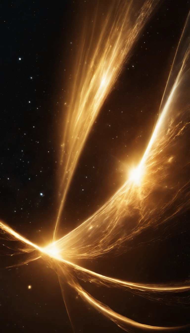 (stocky luminous flux),cosmos space,extra-firce,golden and white beam,(shatter through the asiderite),magnificient,official art,best quality