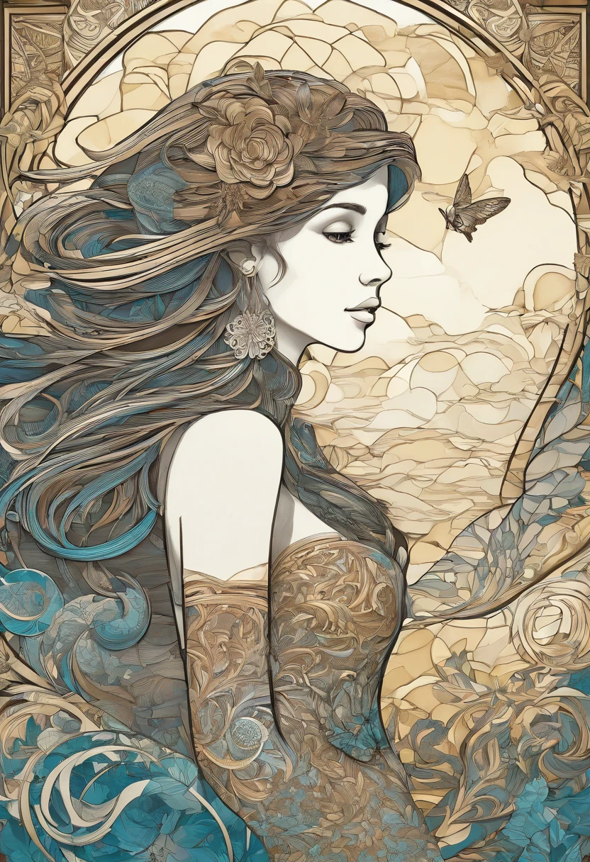 (1girl:1.3),full body, abstract art, style of rebecca guay,fractal art,colorful,
style-swirlmagic, (masterpiece, best quality, high quality, highres, ultra-detailed),