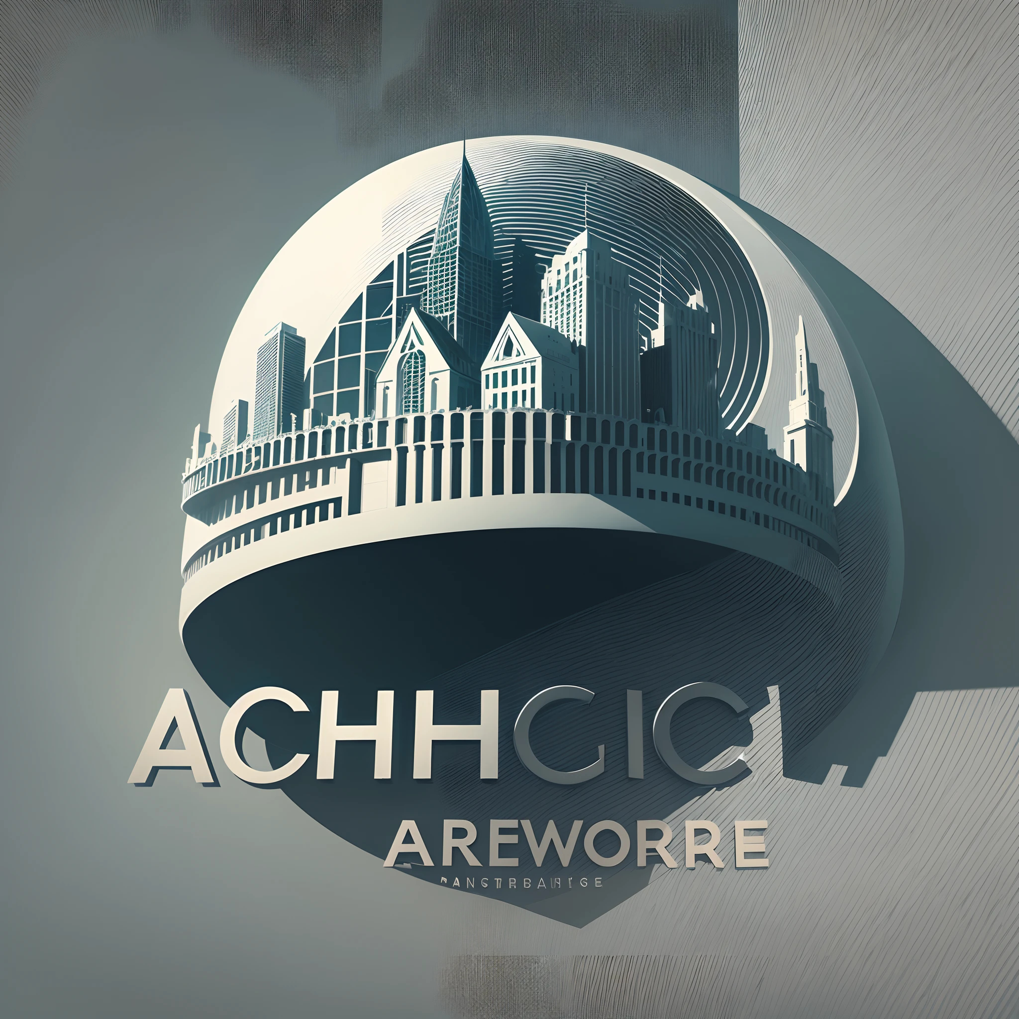 Architectural logo design with the word "E" --auto --s2