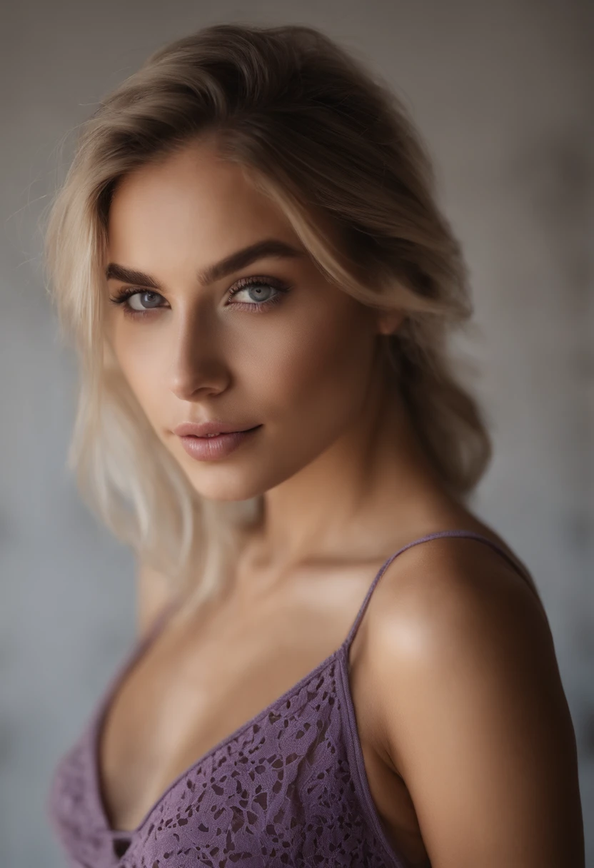 woman with matching tank top and panties, fille sexy aux yeux bleus, Portrait Sophie Mudd, Portrait de Corinna Kopf, cheveux blonds et grands yeux, selfie of a young woman, Les yeux dans la chambre, Violet Myers, ohne Maquillage, maquillage naturel, Look directly into the camera, Visage avec Artgram, dezentes Maquillage, Superbe photo du corps entier, dans la chambre, Fission