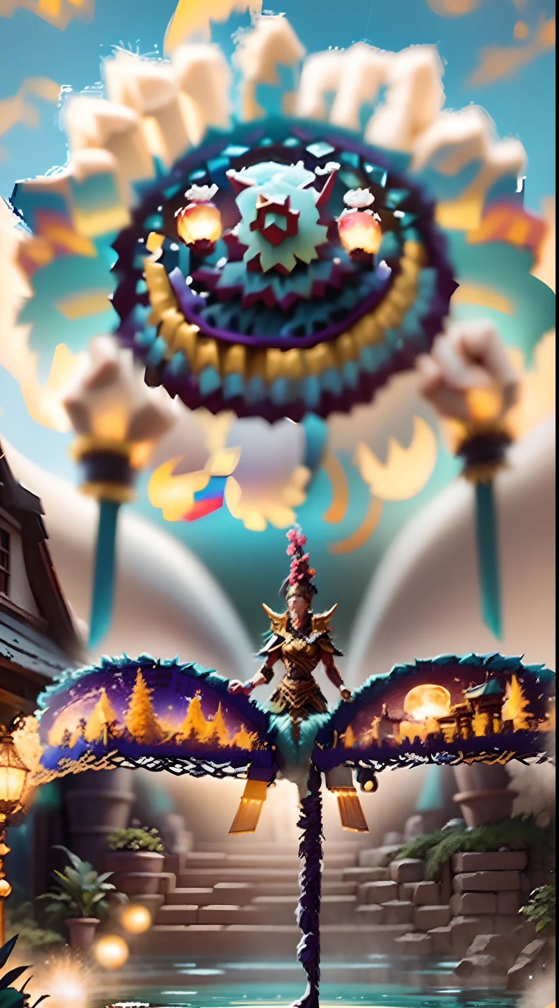 In the beautiful illustration of this super-grand scene,The ultra-long lens shows us(Over eight separate and unique centaur characters:9.9),They all have their own characteristics,Vivid and interesting。Translucent fluid flowing from the(A radiant angel centaur from the celestial realm:6.6),to the(Centaurs surrounded by nightmarish flames:6.6)、And then(Fairy centaurs dance in the air:6.6)、And then there is(Unicorn centaur surrounded by lightning:6.6),to the(Mechanical centaurs,metallic luster:6.6)、And then(Powerful colored dragon scale centaur:6.6)、And then(Elegant and agile elf centaur slim:6.6)Elegantly put on a flower crown、to the(Charming and charming Tiflin centaurs:6.6)、And then(A succubus centaur with an indescribably sexy feel:6.6)。Each character has their own unique charms and abilities。Illustration uses advanced artistic techniques and tools,(Use nesting、woven、Stitching、ssee-through、arrange、grouping、Storyboards and other methods,Divide the scene into sections by geometric arrangement:9.9),Each section corresponds to a centaur character,This allows for more efficient use of space。Pass the advanced brush tool halfway、Color Palette、Material packages and model packages、Texture tools,For every centaur, Beautiful props are designed to increase racial characteristics、Clothing and physical characteristics,(Enhance the character's personality and visual appeal:2.5),The scenery in the illustration is stunning,The sky is changing、rainbowing、extreme light、Stars and Moon。Incorporate iconic landmarks like Mount Everest,and fireworks、Tranquil lake、Natural and urban elements of waves and neon lights,creating a magical atmosphere,Centaurs showcase their unique abilities and equipment in a variety of environments,This is true even in extreme alien landscapes。(Use tools halfway、Material pack、Texture tools、The color palette makes the depiction details vivid and realistic:9.9),From complex hairstyles and different ethnic characteristics、Body、Appearance characteristics、Clothing
