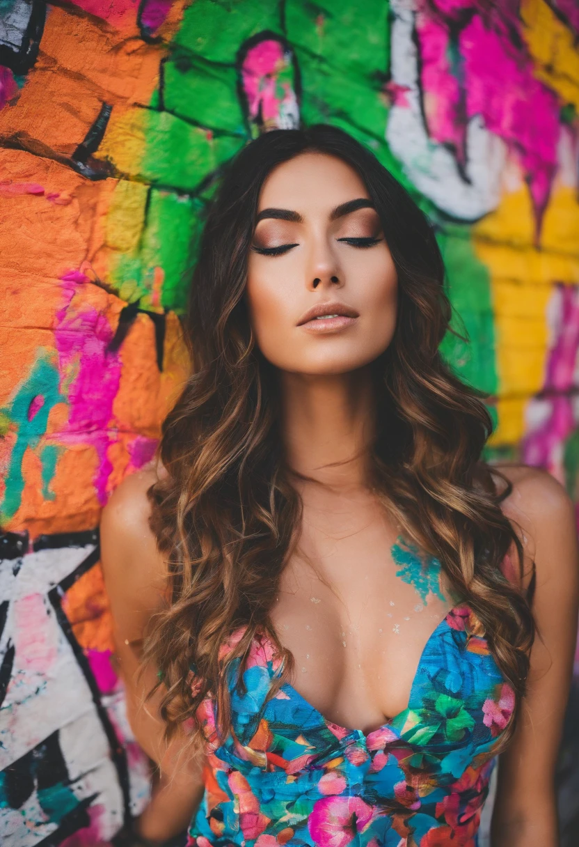 Umamulher em um vestido fino, cabelos molhados, Chuva de frutas, Foto do produto de morango,uva,Kiwi falling into the water,As roupas estavam encharcadas de chuva, A pele fica exposta, messy hair, nariz blush, High detail, Close-up,oto RAW cinematic,foto ultra real,Ultra foto Realsisim,Digital SLR,soft lighting,、Drippy、Splash clear liquid、water bloom,dynamic compositions,(master part) (melhor qualidade) (circunstanciado) (Cinematic lighting) (foco nítido) (intrincado), master part, melhor qualidade, ultra-highresolution, 8k UHD,olhos detalhados_Xl, Detalhador Furtástico
