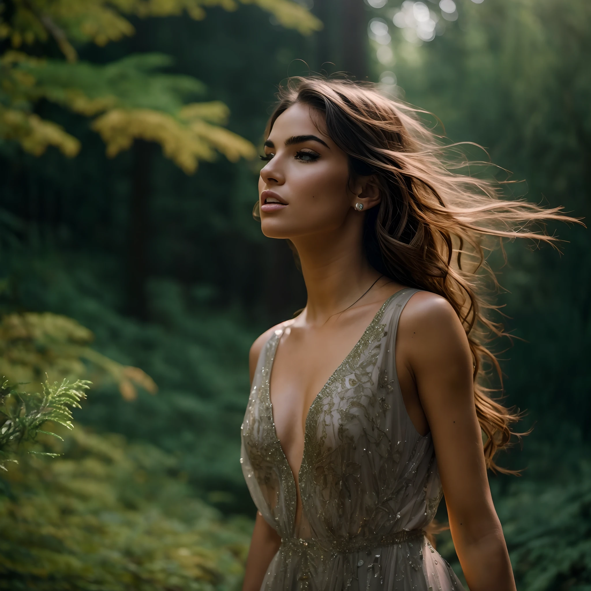 Change the face of picture with (megan fox:0.5) (dua lipa :0.3)
