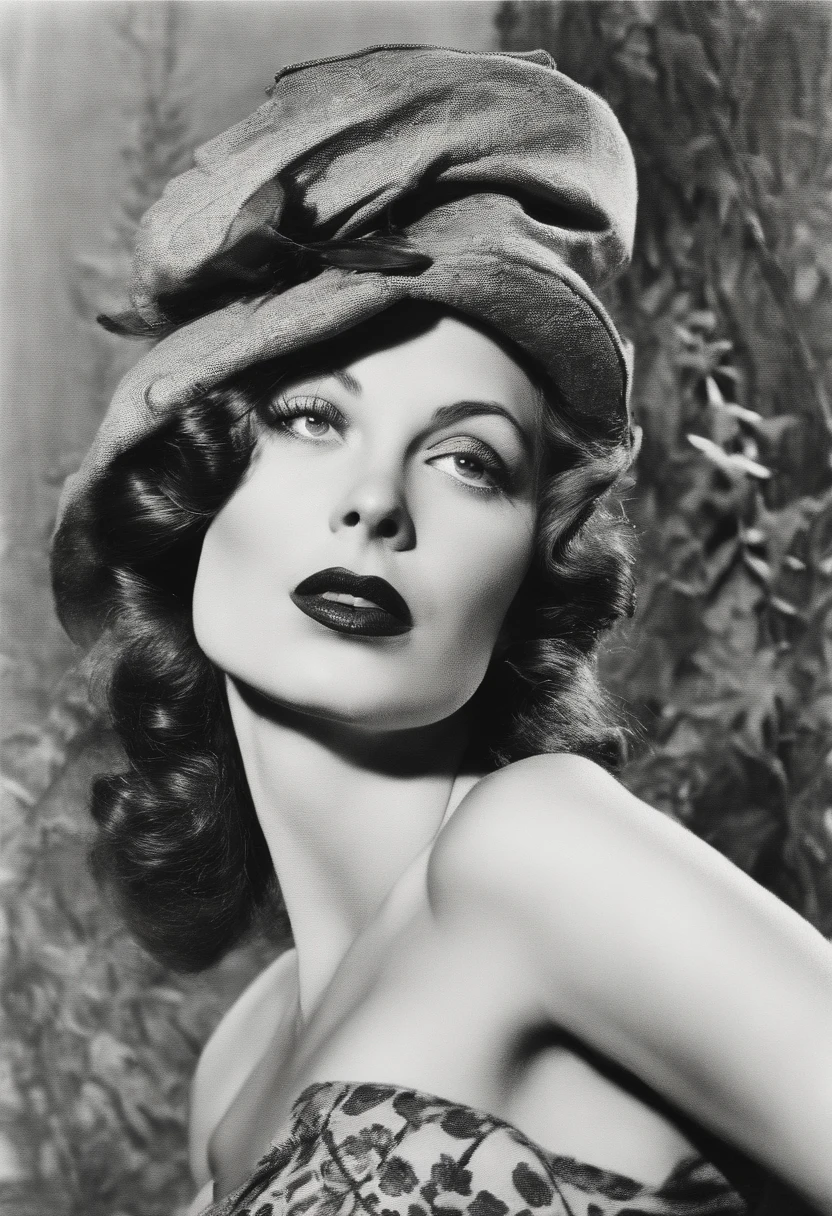 vintage photograph, famous actress, Myrna Loy, nude photograph, artful nude