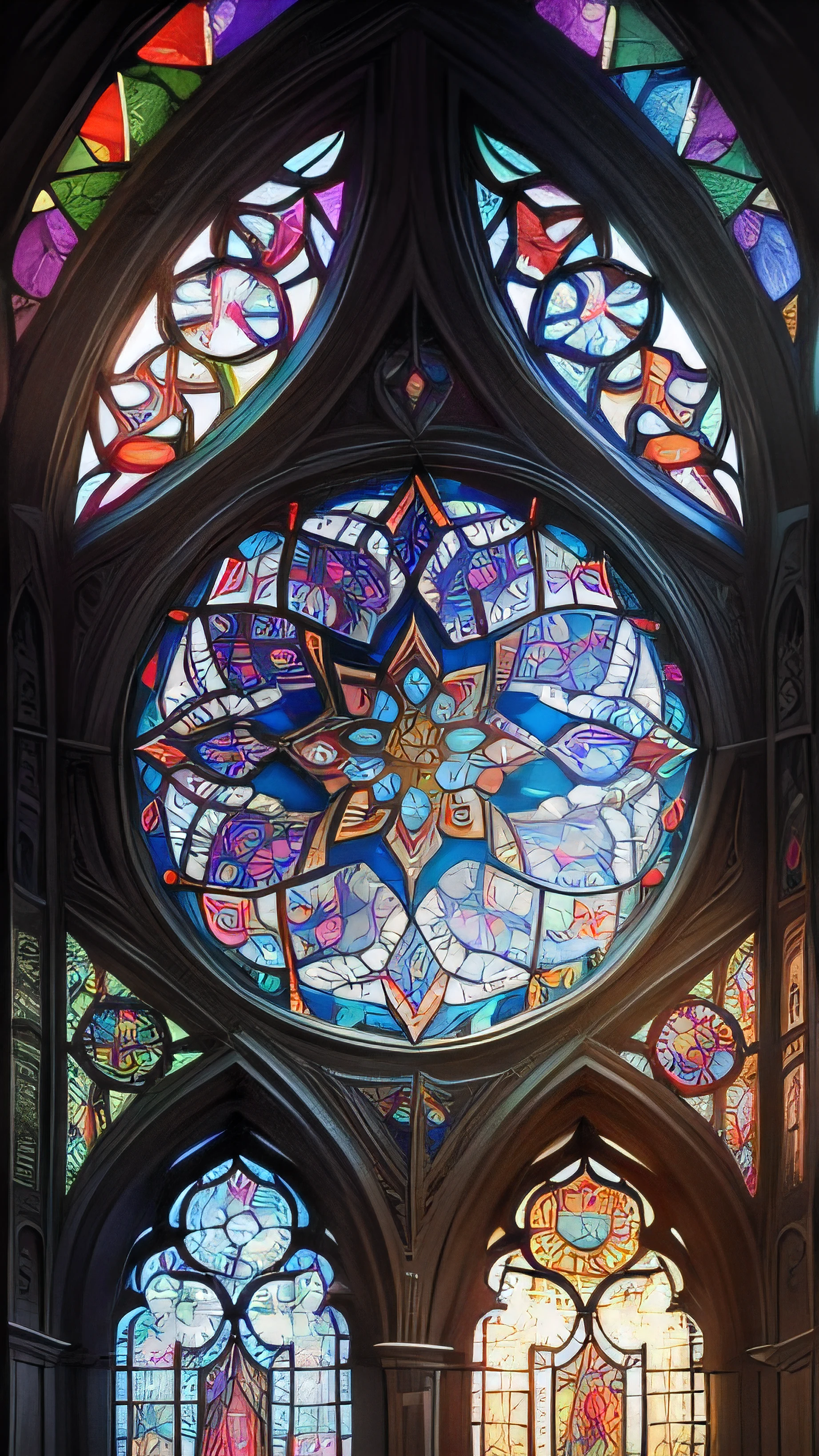 stained glass art , mosaic-stained glass art, stained-glass illustration, close up, portrait, concept art, (best quality, masterpiece, ultra-detailed, centered, extremely fine and aesthetically beautiful, super fine illustration), centered, epic composition, epic proportions, intricate, fractal art, zentangle, hyper maximalism,