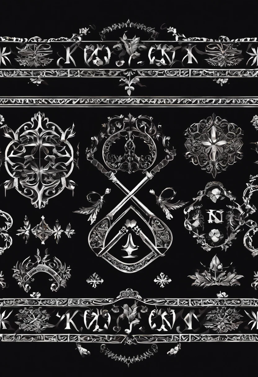 I have a men's clothing store called Nordic Store where I sell men's fashion clothes with minimalist and Nordic themes. Create examples of logos using the store name and Nordic runes with minimalist and premium themes, with black background color and the name of the store and the runes in metallic