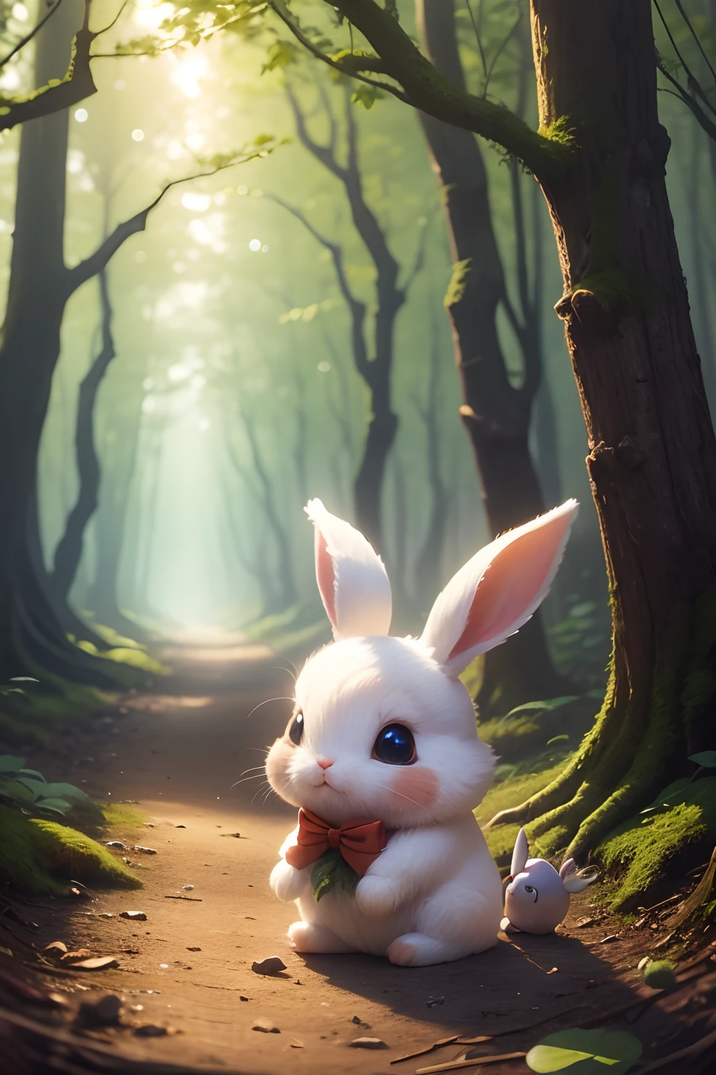 bunny named Benny, who lived in a magical forest.