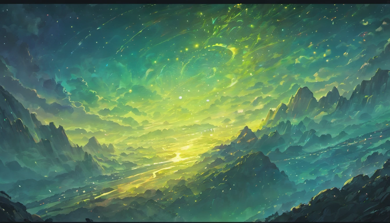 the night,Next quarter of the month,Ring Cloud,Rolling Mountains,Sparkling River,Starlight,empty