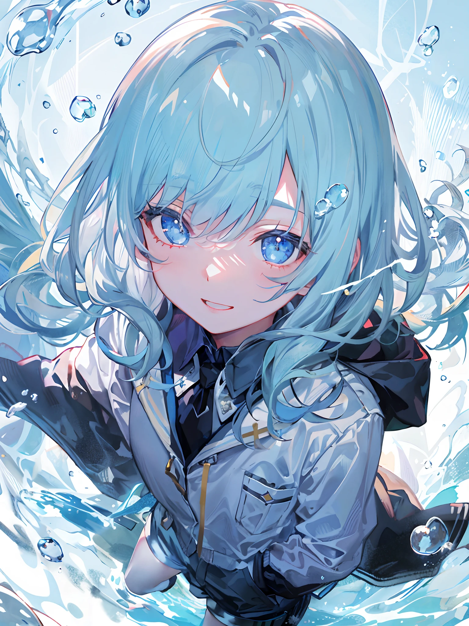 water background、shuicolor