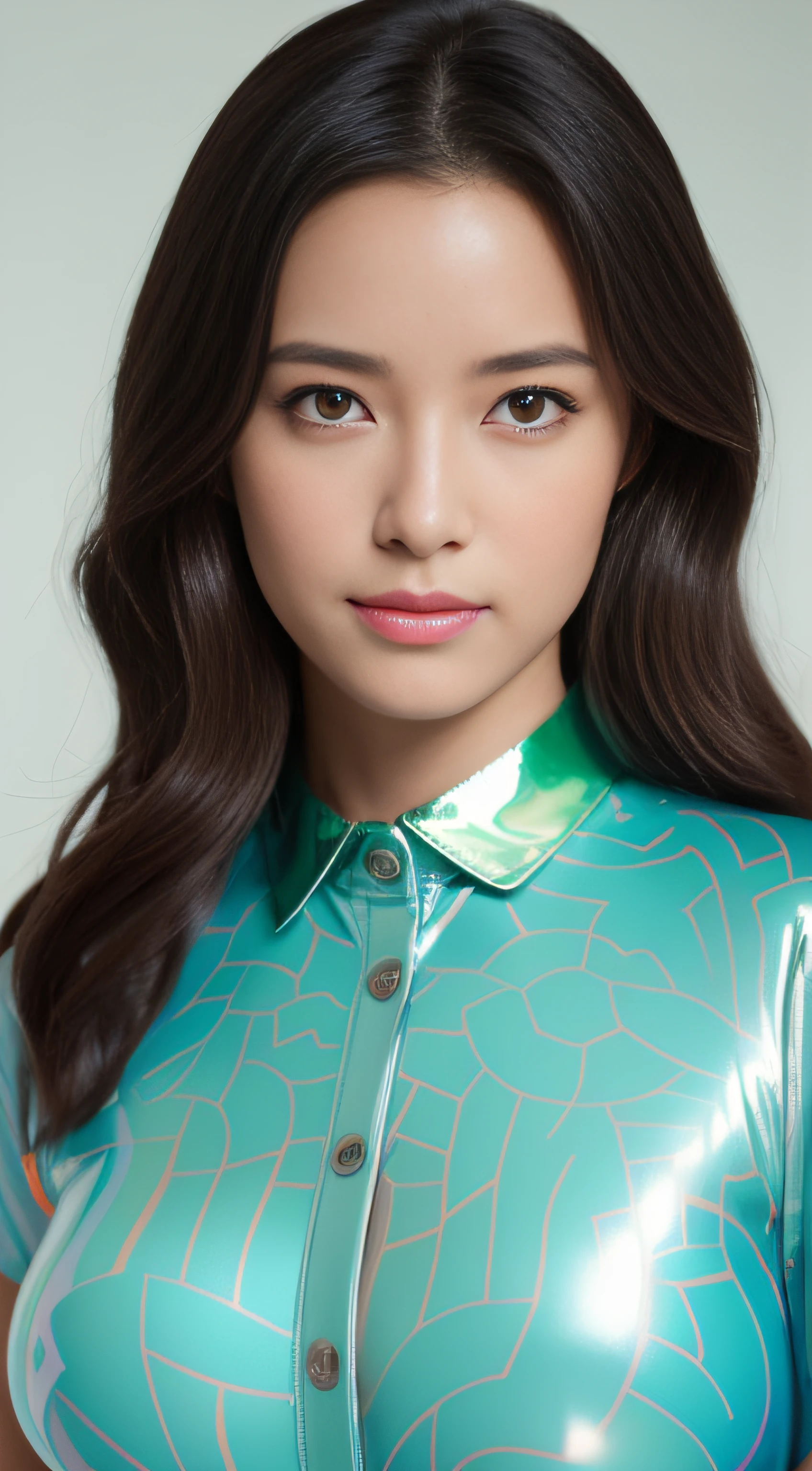 Laugh more, Laugh more,Amazingly beautiful female athletes, One Piece Swimsuit,(Super White Metallic Bright Red Holographic School Uniform:1.2), Chic muscular body:1.4,(top-quality、8K、32K、masterpiece、nffsw:1.3),(Photorealsitic:1.4),(The ultra -The high-definition),(Ultra-realistic 8kCG),Raw photography, Half body shot, Beautiful shadow gradient, Colossal tits, Perfect Lighting, Beautiful and well-groomed face, beautidful eyes, Detailed lips, Double eyelids, Red Rainbow Matt Latex Rubber erotick Hotel a bed natta Matte Gloss Cyan Green Orange Red Purple Black Magenta Blue Lime Green ,The background is a simple color