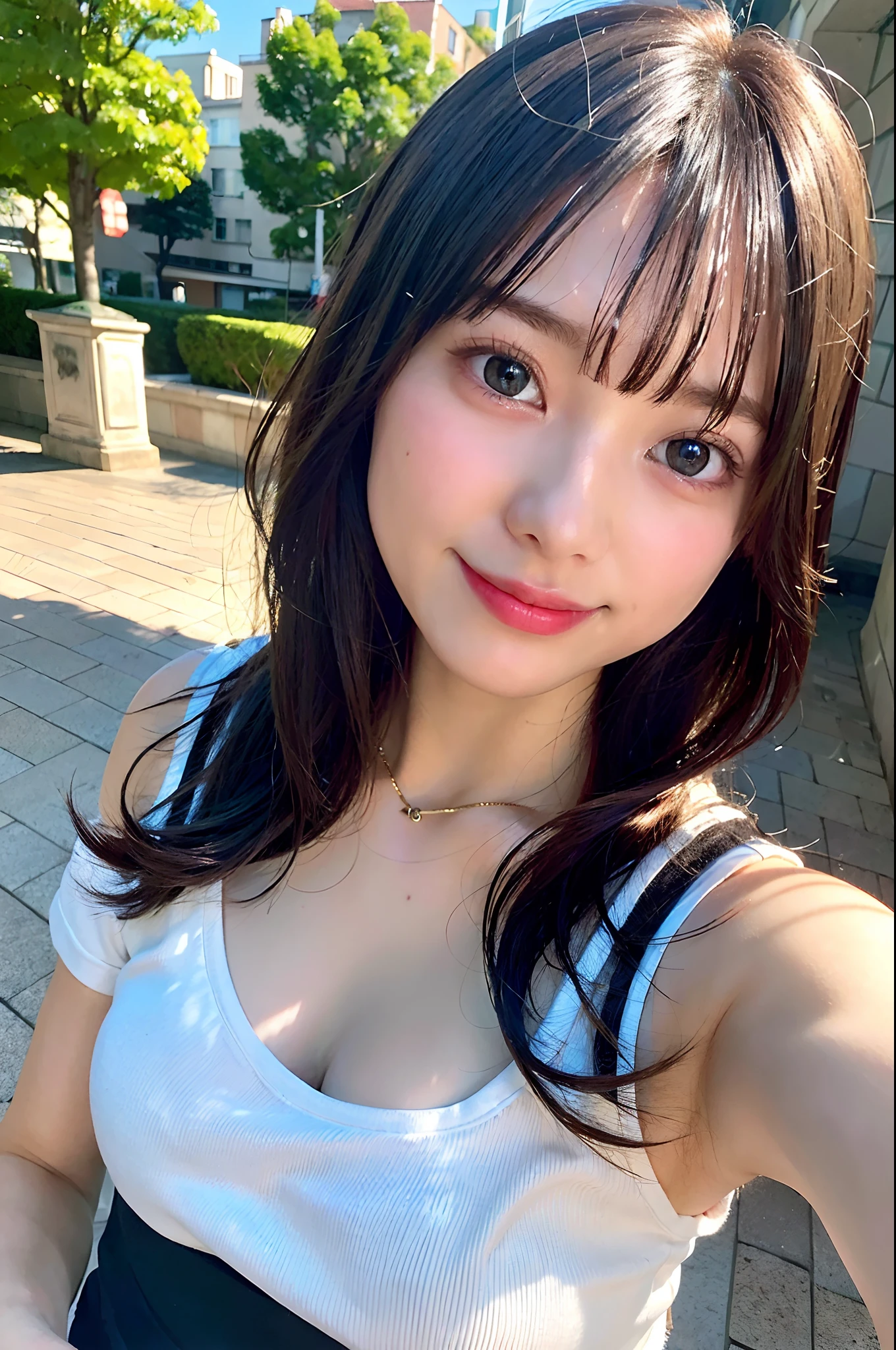 (top-quality、8K、32K、masuter piece、nffsw:1.2)、Bery short hair、profile、(slim figure:1.2)、(s lips) 、17 age、tshirts、huge tit、二重まぶた、shinny skin、Realistic rays、mare、beauitful face、(A smile:1.3)、crouching down、(From above:1.2)、(a closeup:1.4)、blurry backround、(Front Focus)、(Dark: 1.6)、Fantasy Art、photoRealstic、Professional Lighting、extra detailed face、Award-winning、deep-shadows、