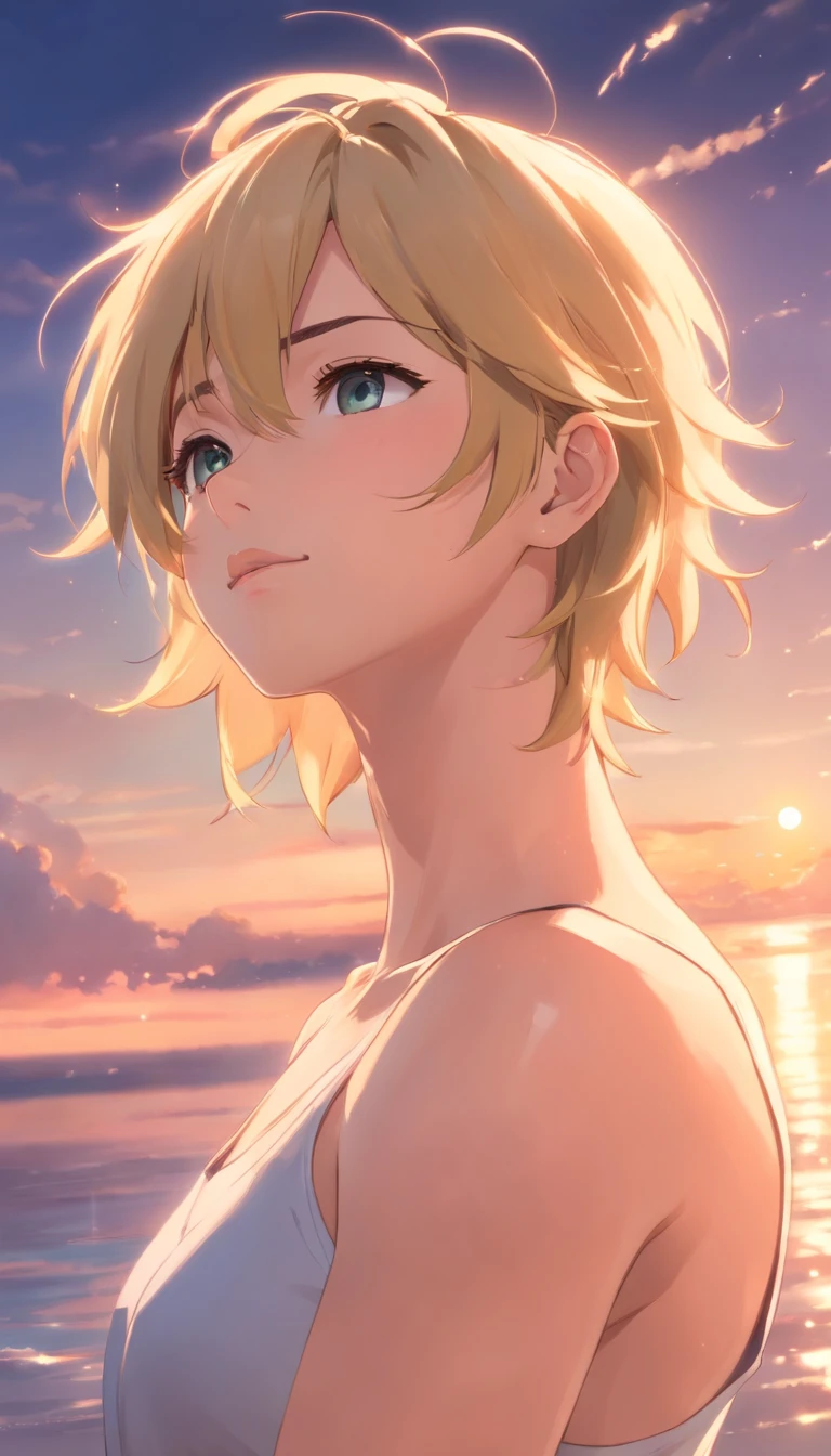 ((Masterpiece, Highest quality)), Detailed face, character design sheet, full bodyesbian, Full of details, frontal body view, Highly detailed, Depth, Muscle boy with blonde hair,handsome man, fantasygod, man tall