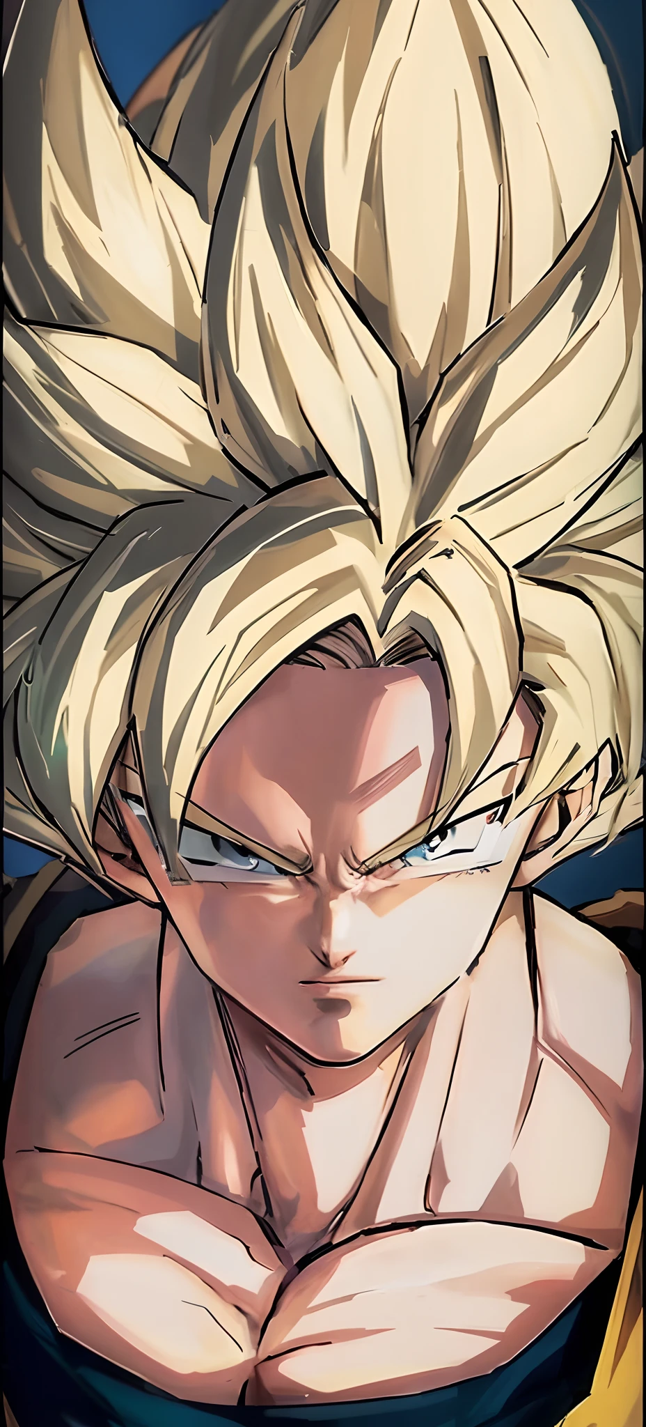 a close up of a cartoon of a young gohan, goku portrait, portrait of goku, highly detailed portrait of goku, super saiyan goku, super saiyan, gogeta, broly, son goku, super sayan, super sayian goku, goku, dragon ball artstyle, goku from dragon ball, goku from dragon ball z